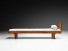 Pierre Chapo Single Bed 'L01H' in Elm