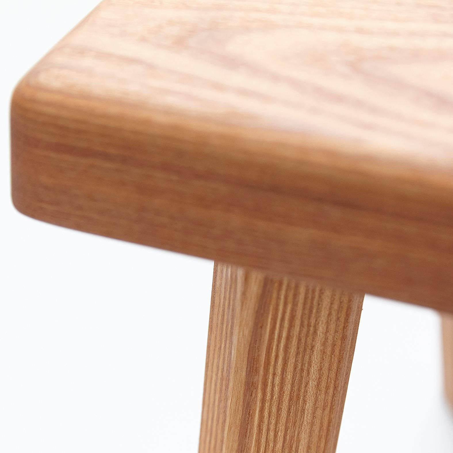 Pierre Chapo Solid Elmwood Stool 5