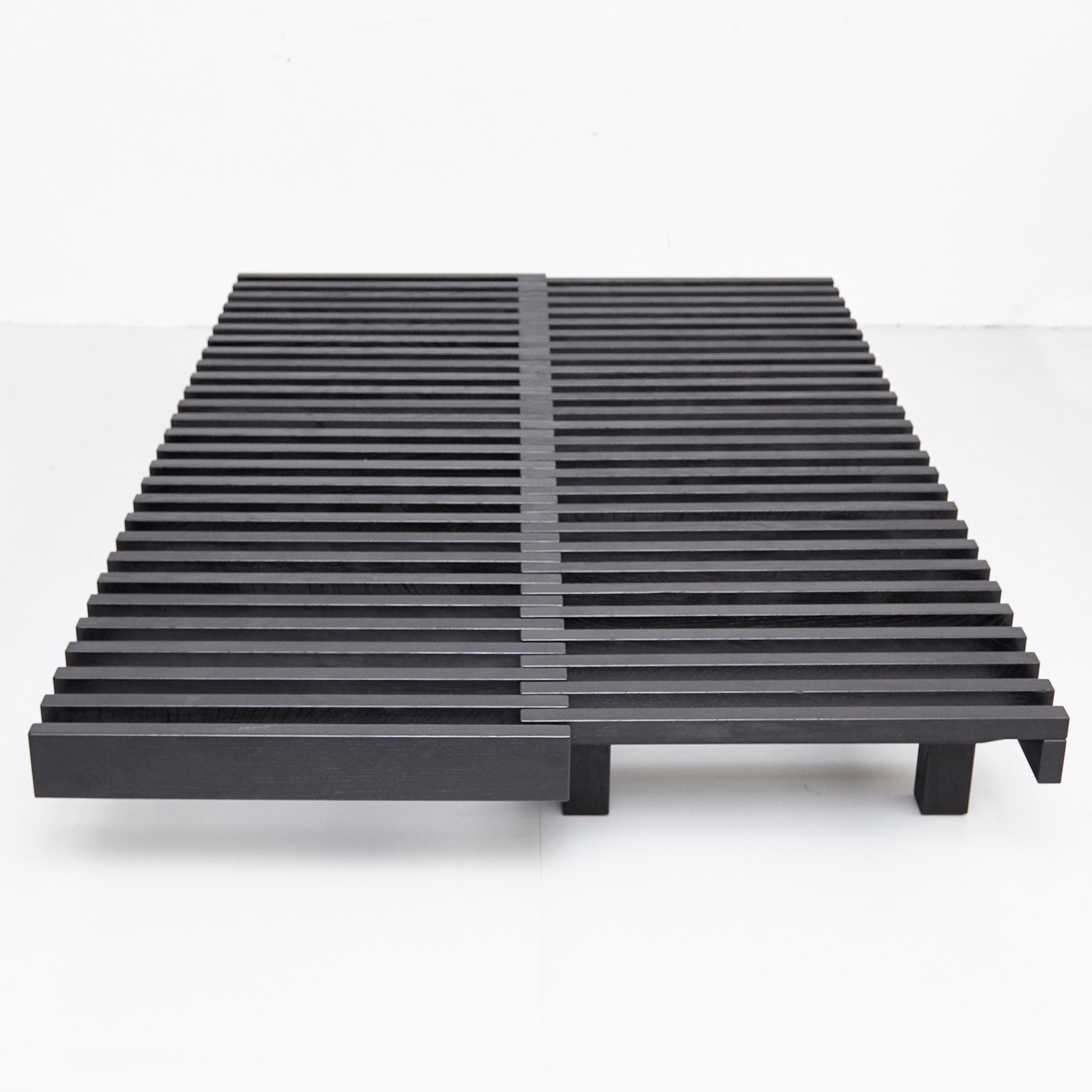 Pierre Chapo Special Black Edition Bench / Daybed L07 1