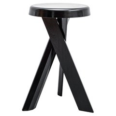 Pierre Chapo Special Black Edition S31A Wood Stool