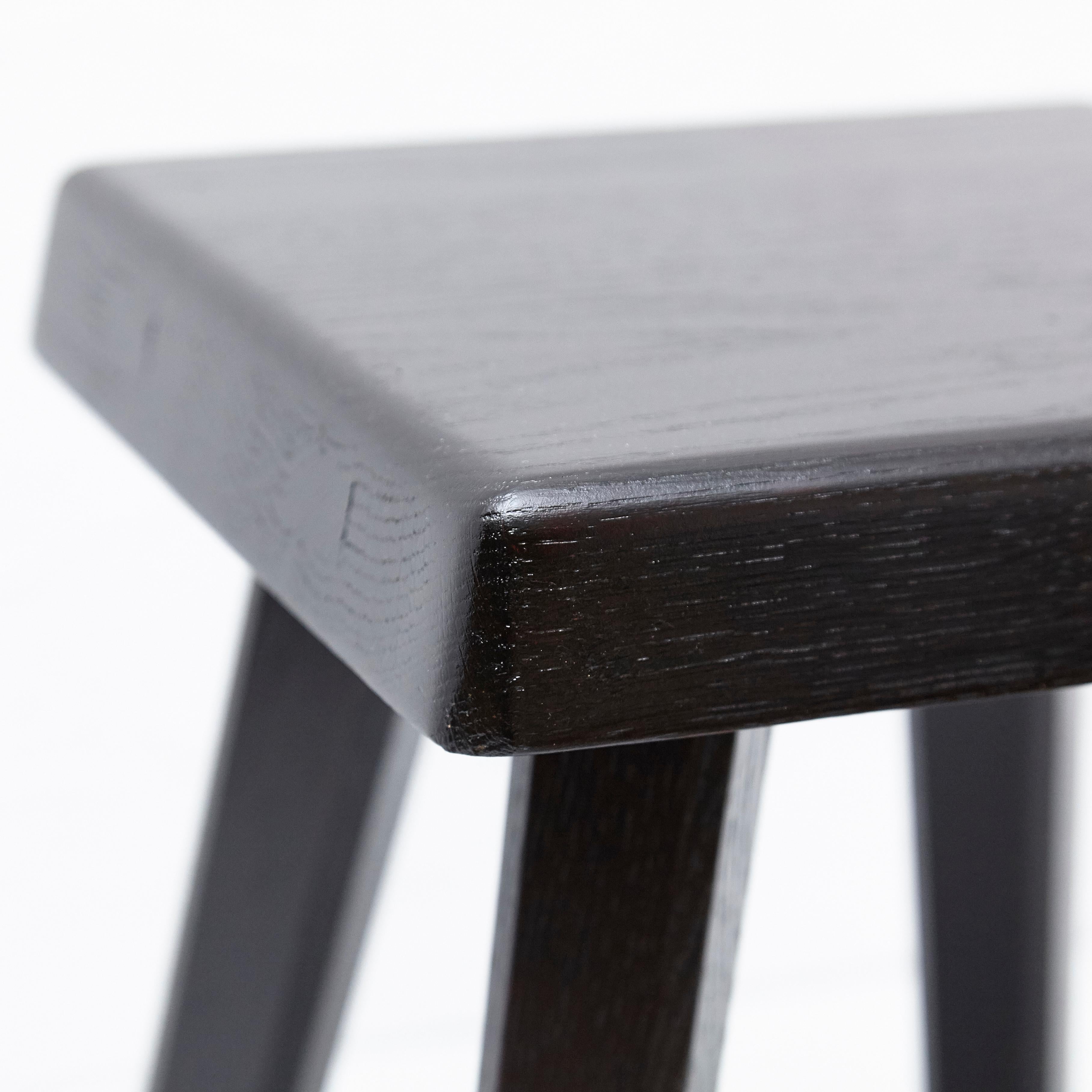 Contemporary Pierre Chapo Special Black Edition Stool