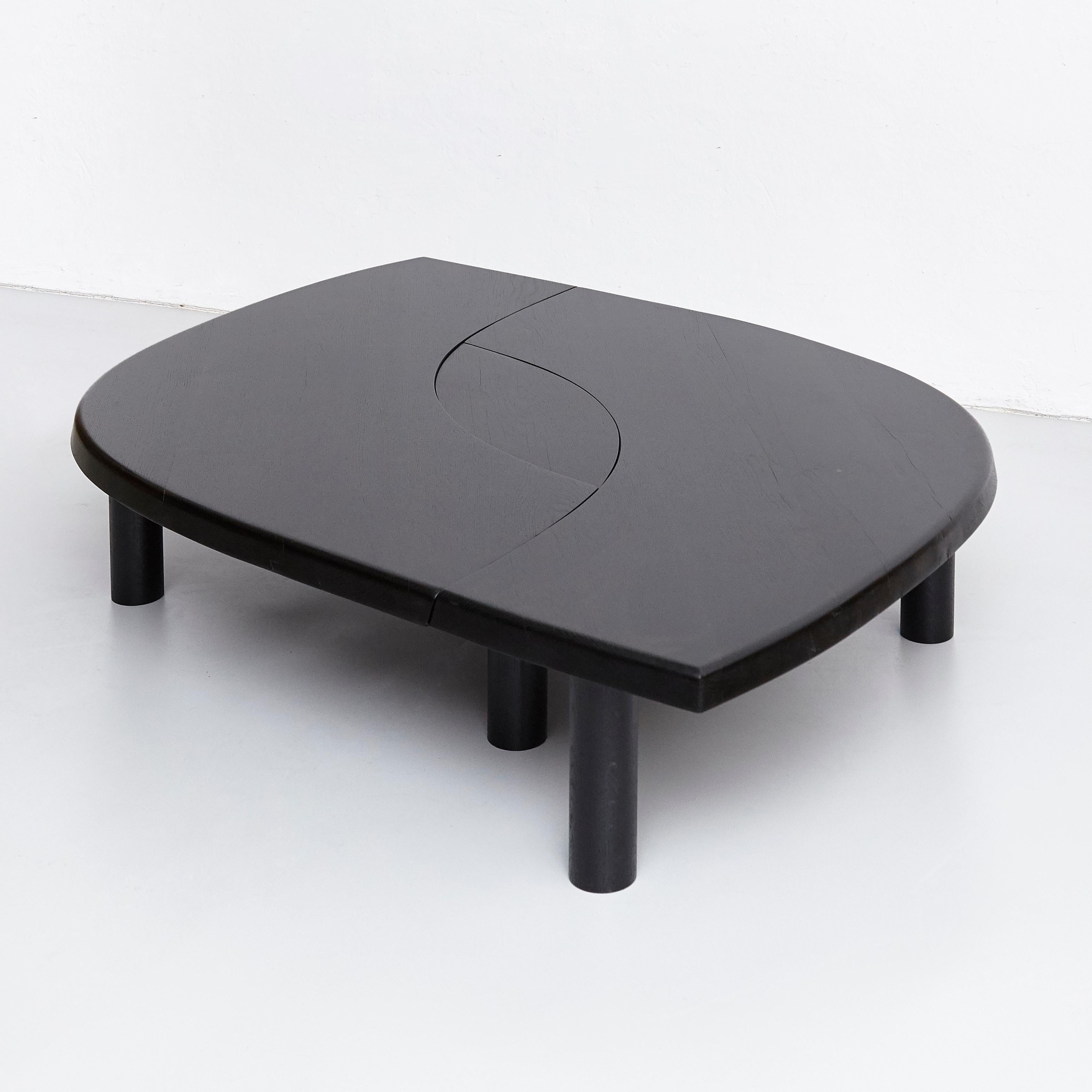 French Pierre Chapo Special Black Edition T22 Table