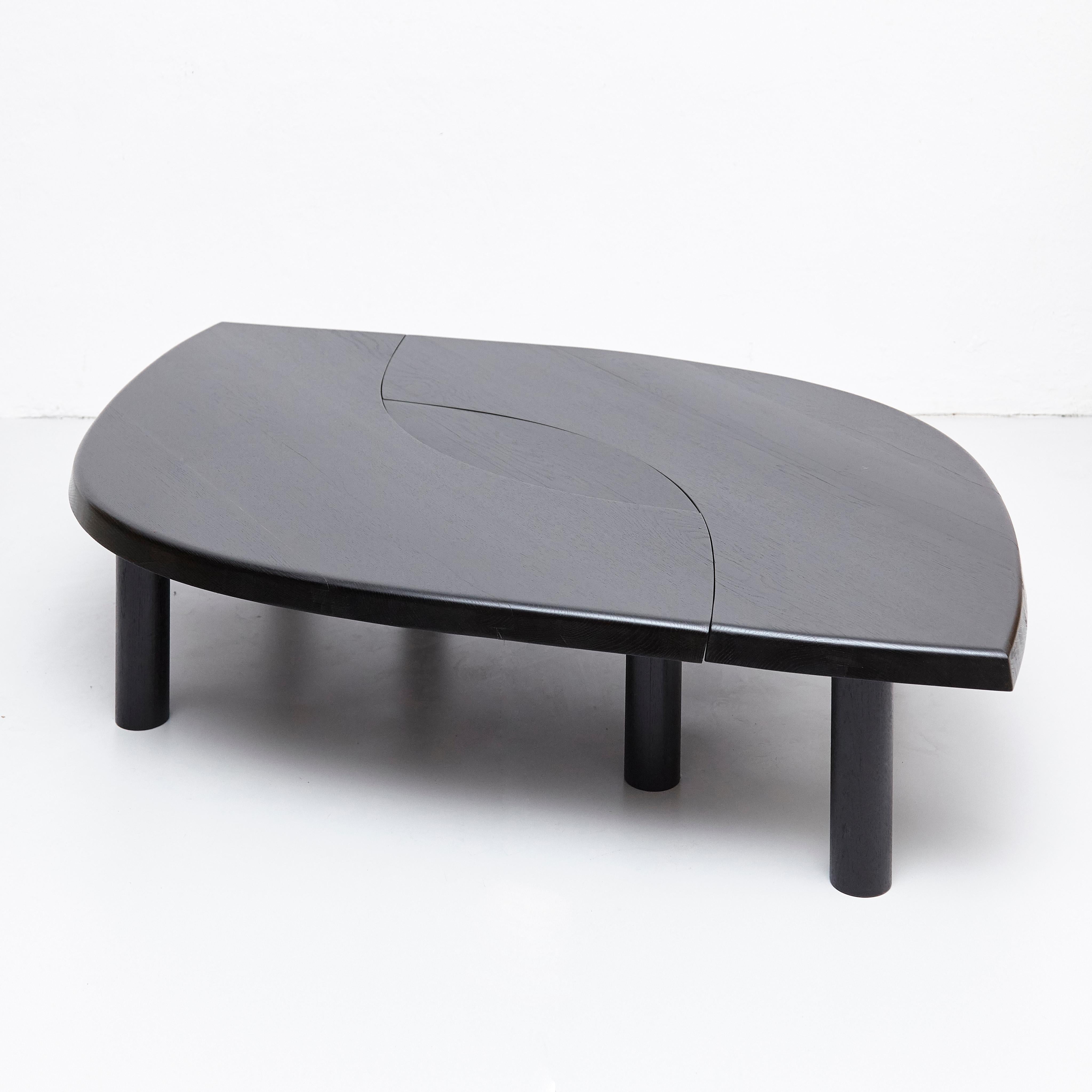 French Pierre Chapo Special Black Edition T22 Table