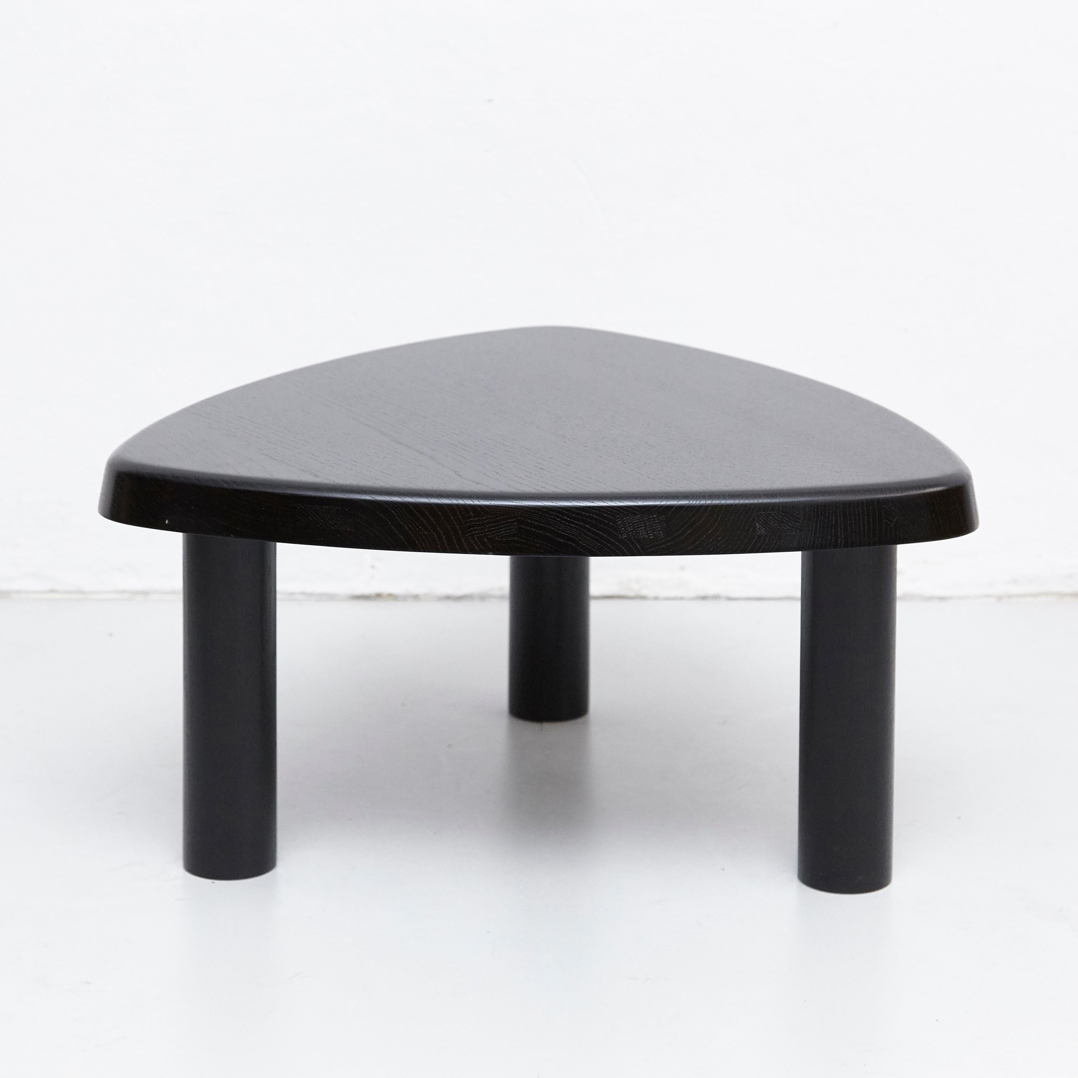 French Pierre Chapo Special Black Edition T23 Side Table