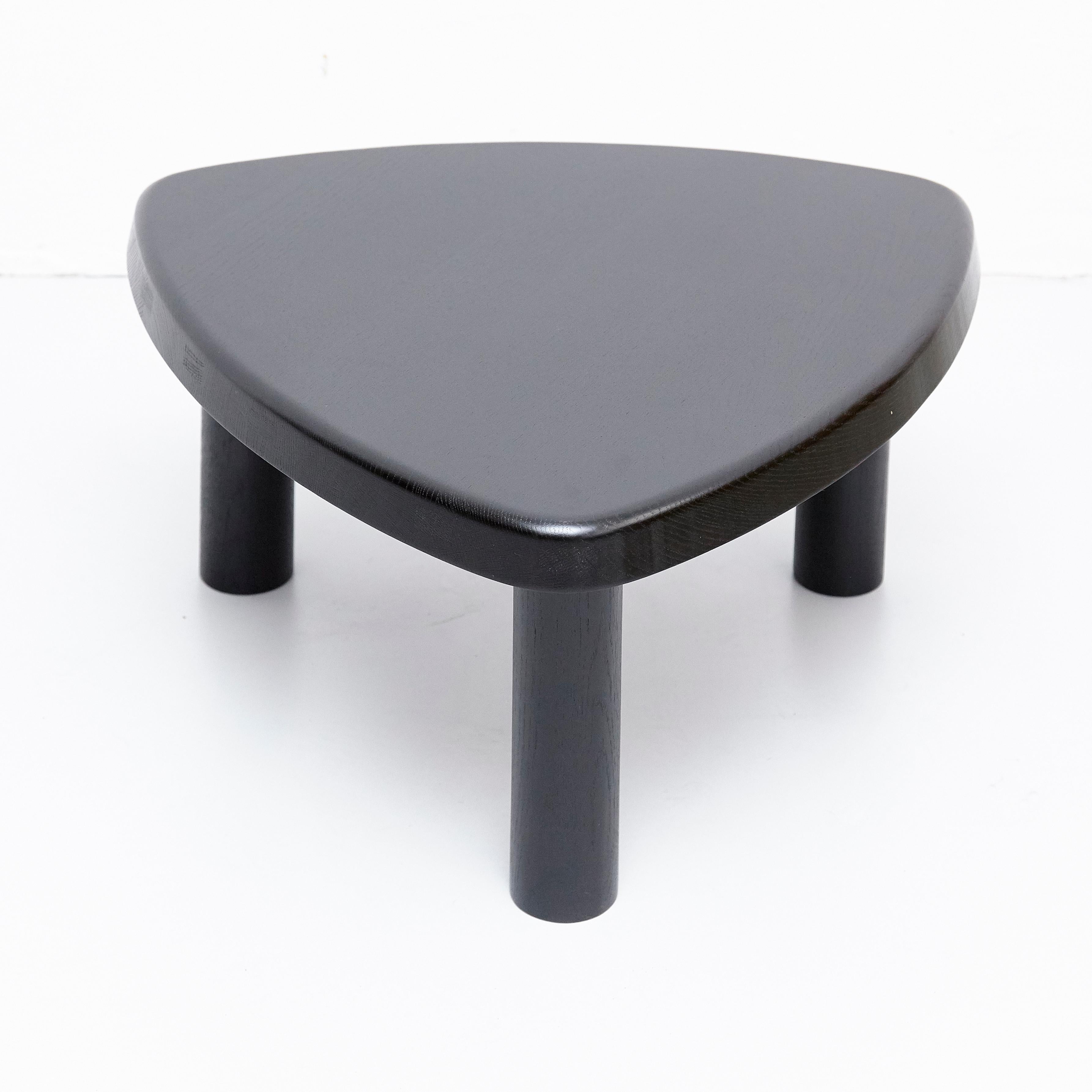 French Pierre Chapo Special Black Edition T23 Side Table