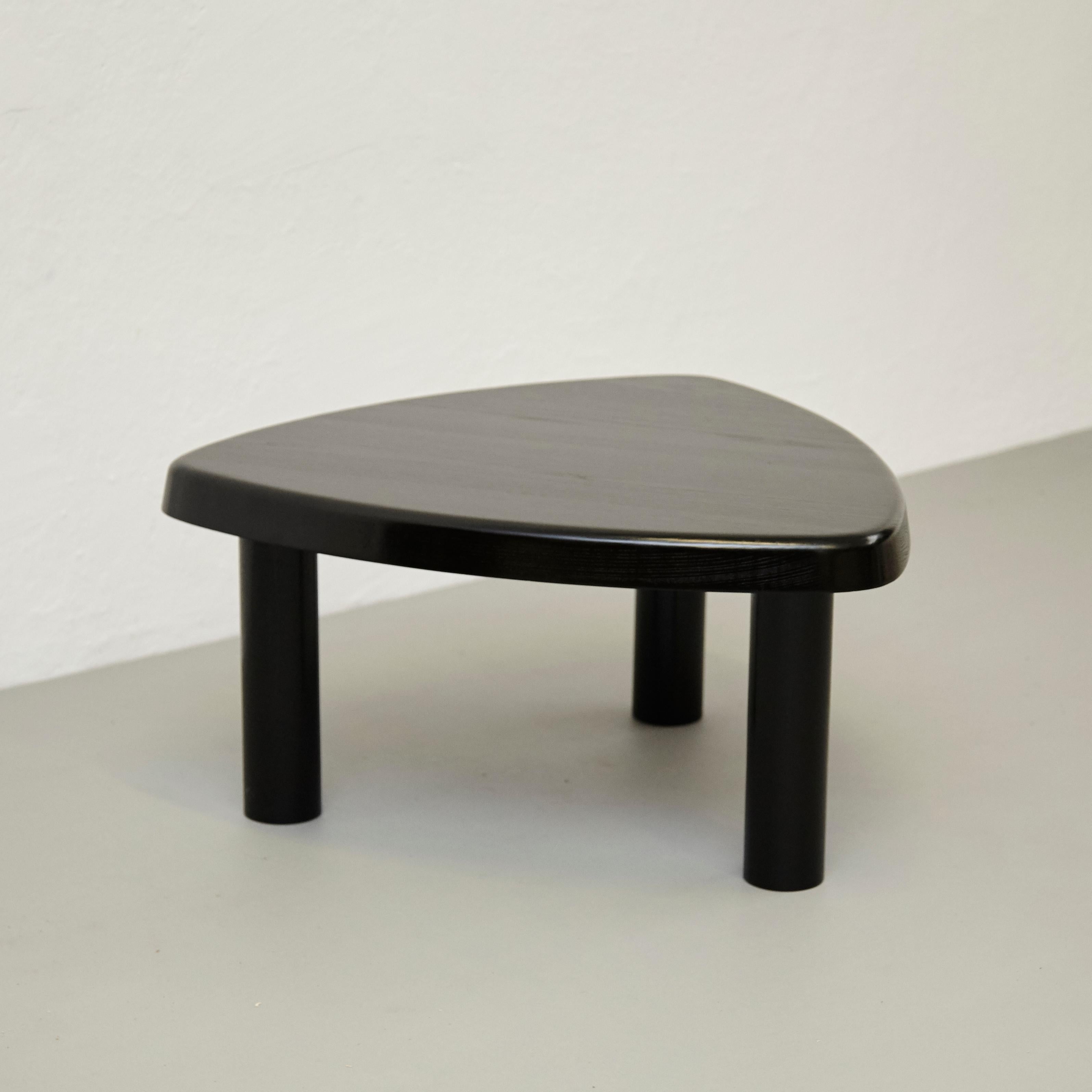 Pierre Chapo Special Black Edition T23 Wood Side Table 4