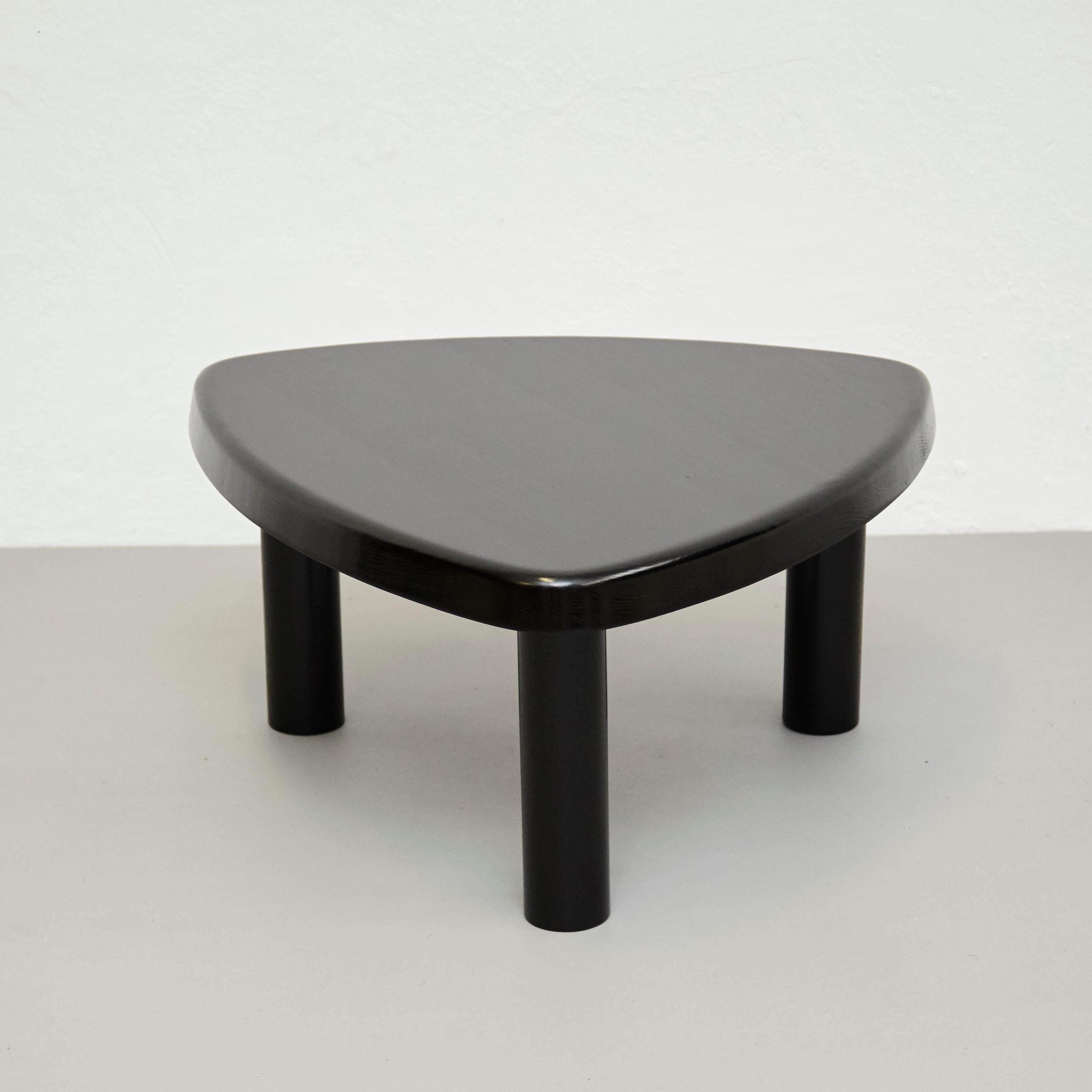 Pierre Chapo Special Black Edition T23 Wood Side Table 5
