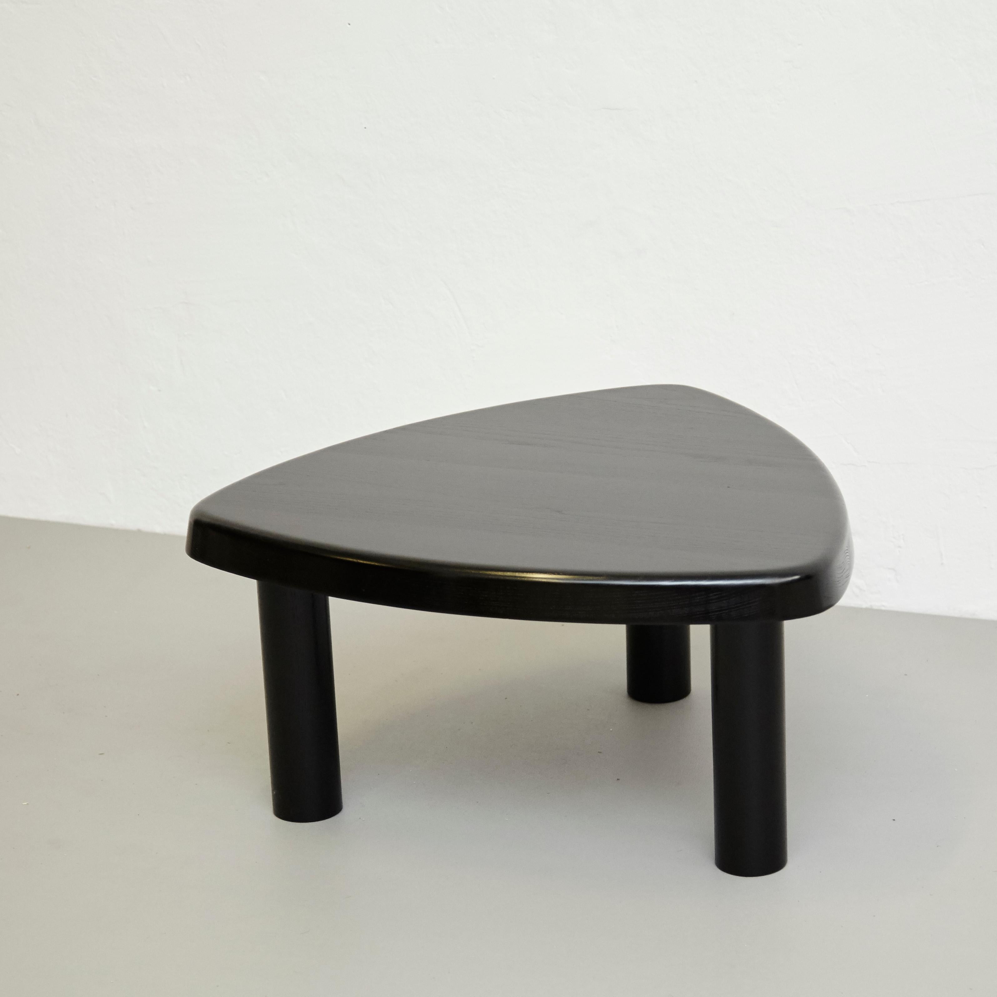 Pierre Chapo Special Black Edition T23 Wood Side Table 6
