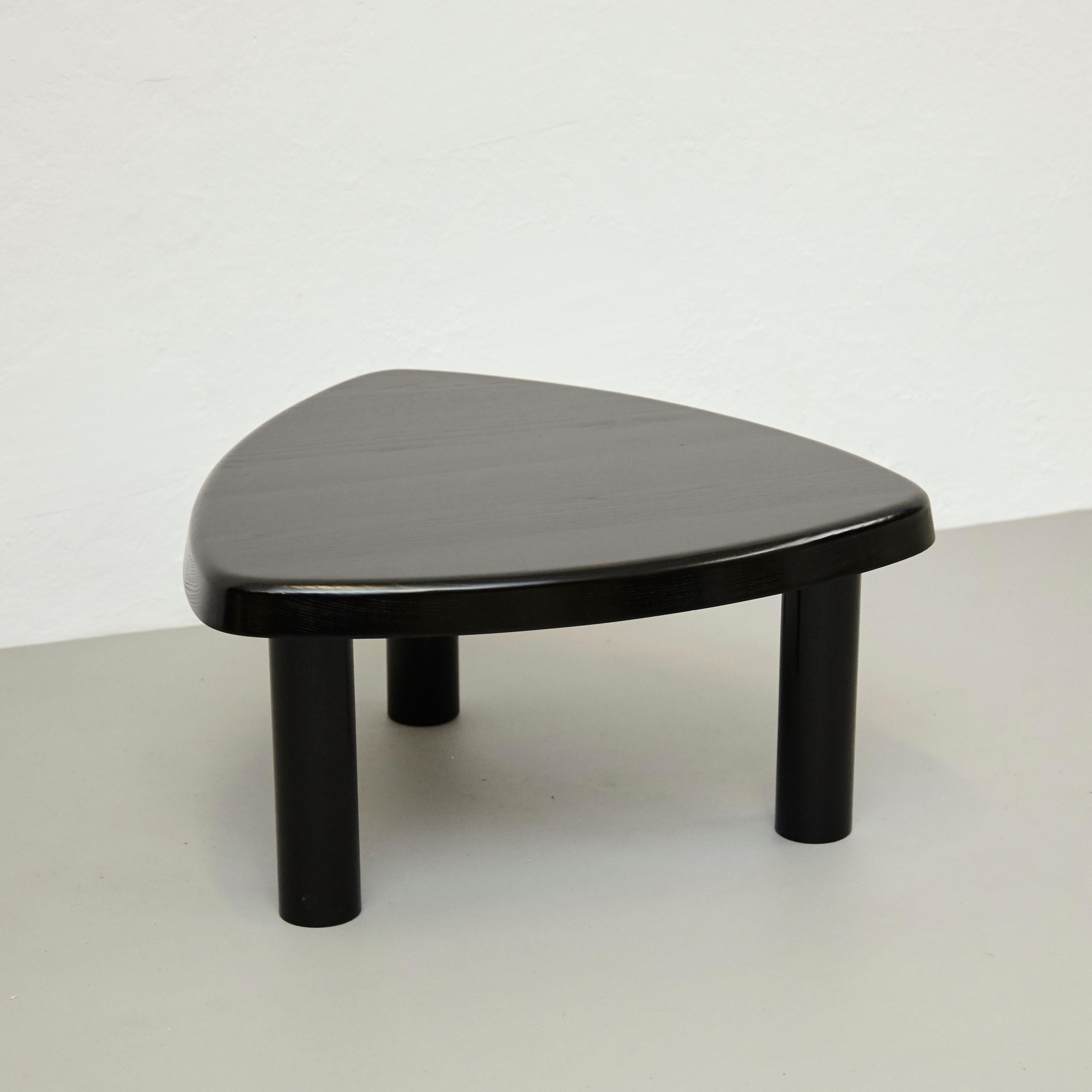 Pierre Chapo Special Black Edition T23 Wood Side Table 7