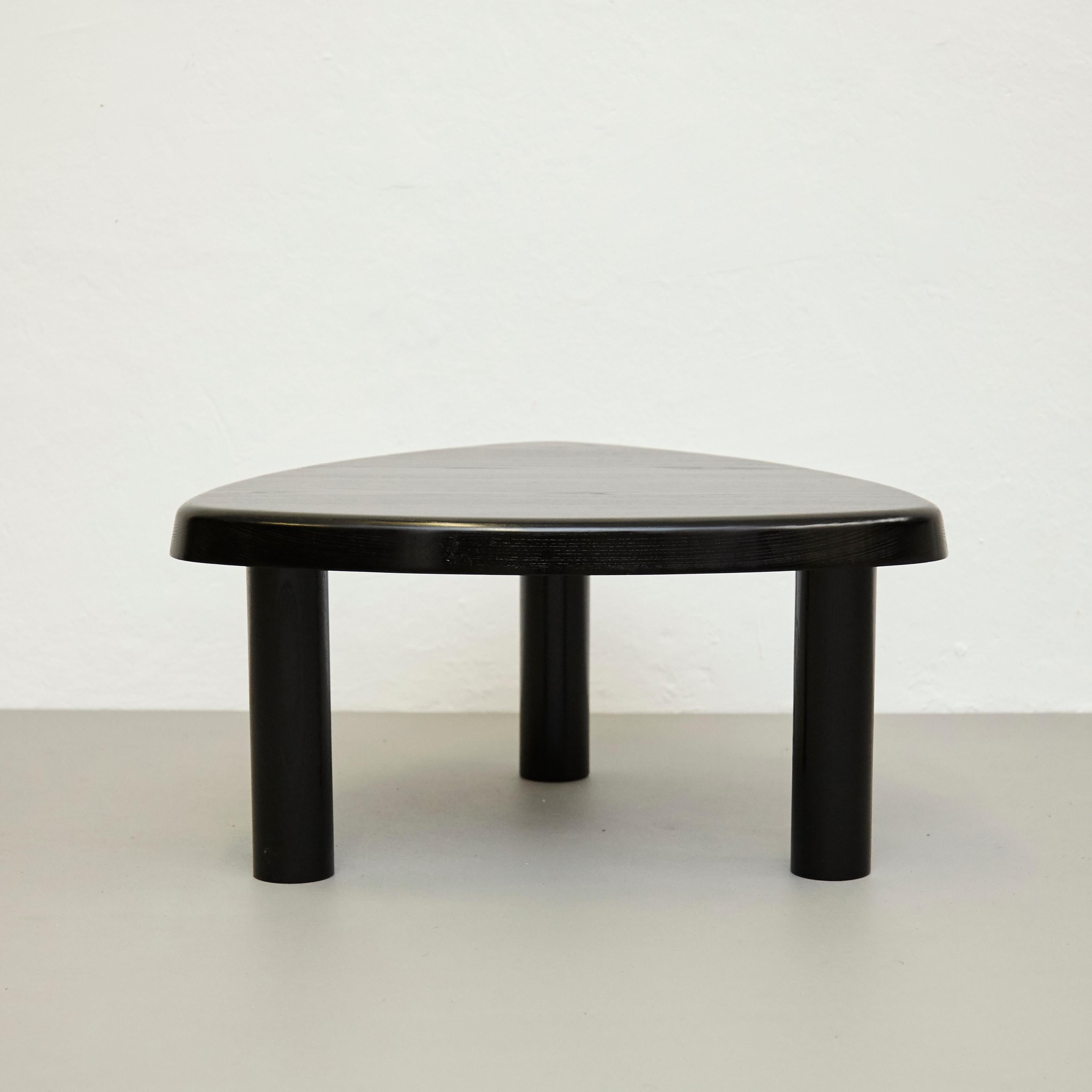 Pierre Chapo Special Black Edition T23 Wood Side Table 8