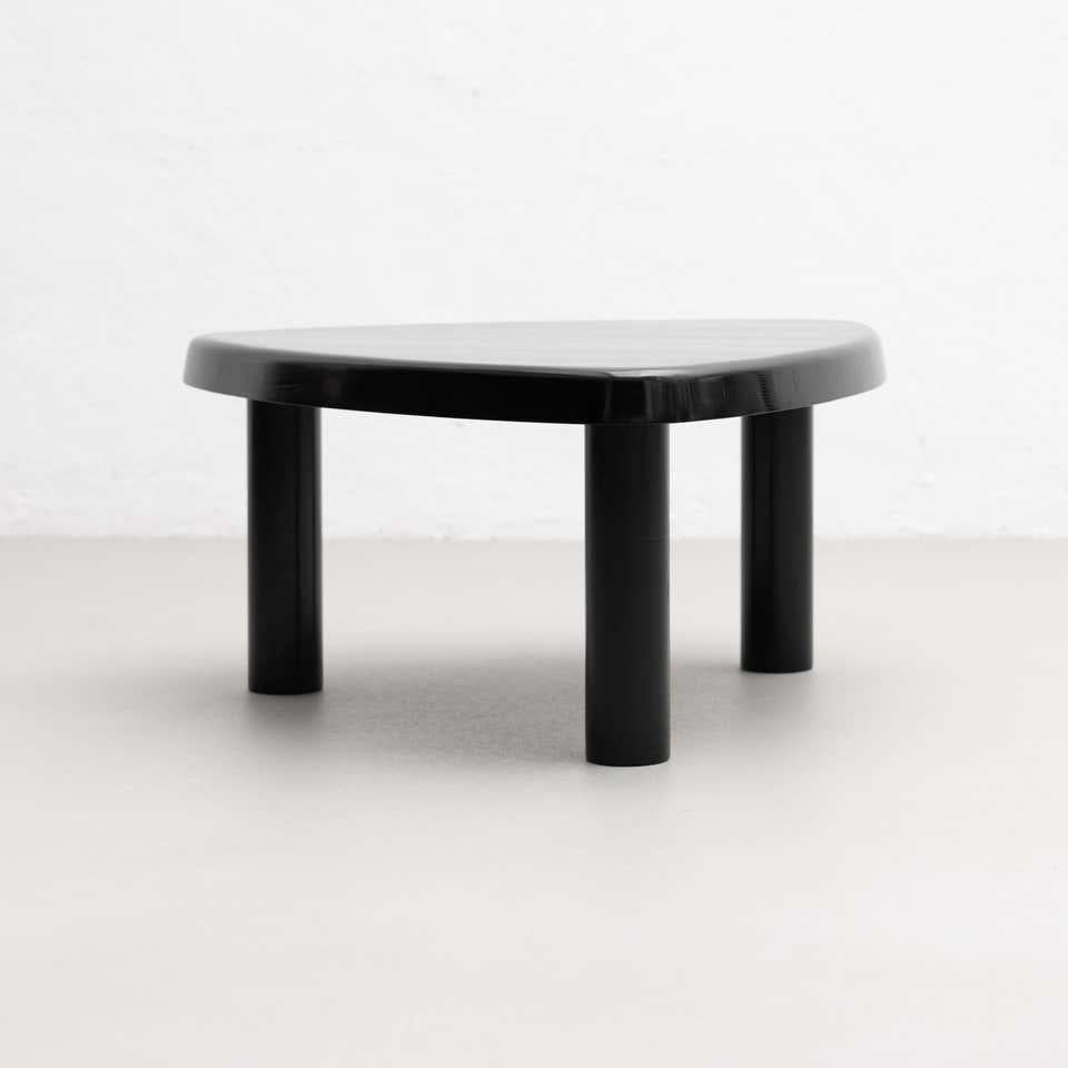 Side table designed by Pierre Chapo in 1960s.
Manufactured in France by Chapo Creations in 2021.
Stamped by the manufacturer.

In good original condition, with minor wear consistent with age and use, preserving a beautiful