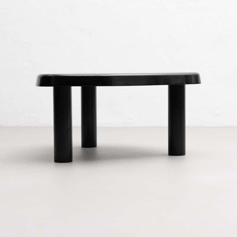 Contemporary Pierre Chapo Special Black Edition T23 Wood Side Table