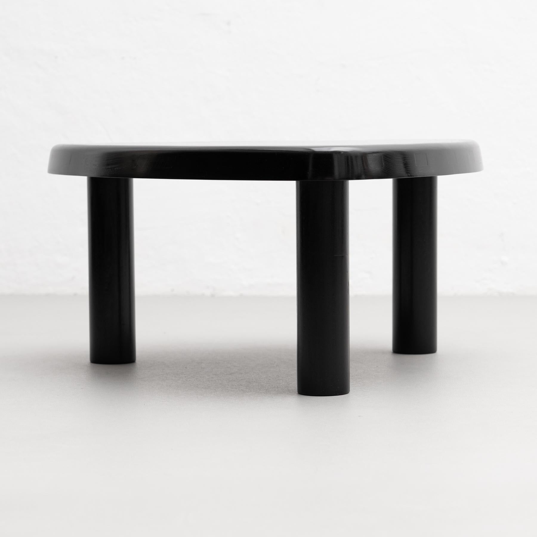 Pierre Chapo Special Black Edition T23 Wood Side Table 1