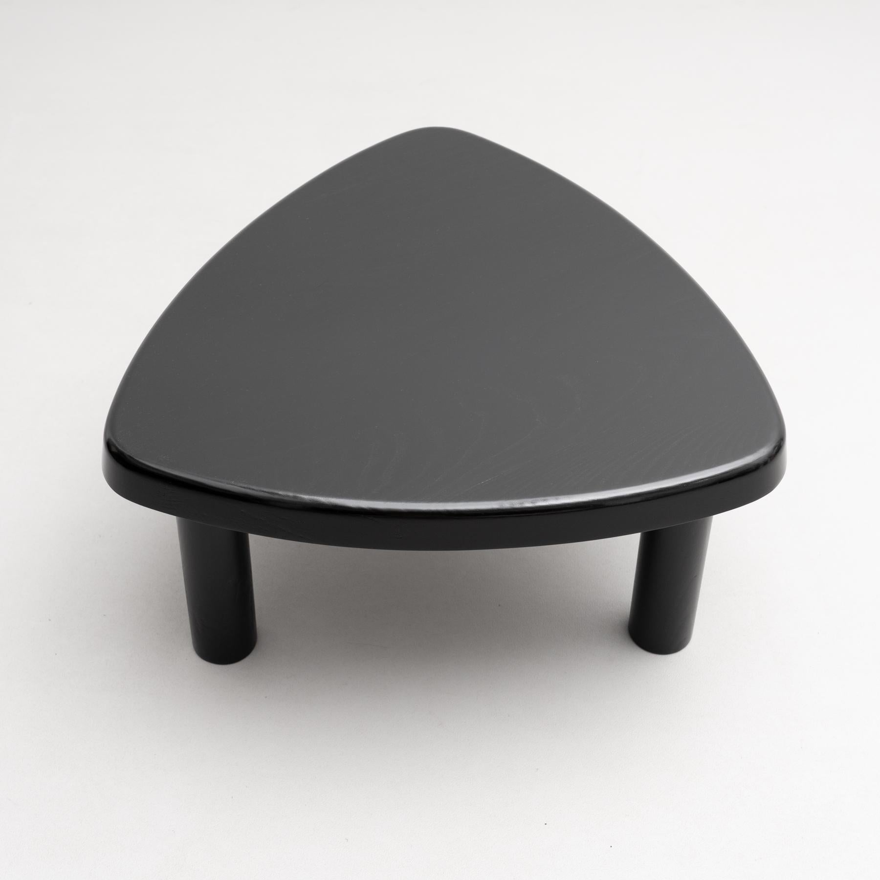 Pierre Chapo Special Black Edition T23 Wood Side Table 2