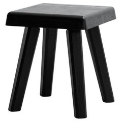 Pierre Chapo Special Black Wood Edition S01R Stool