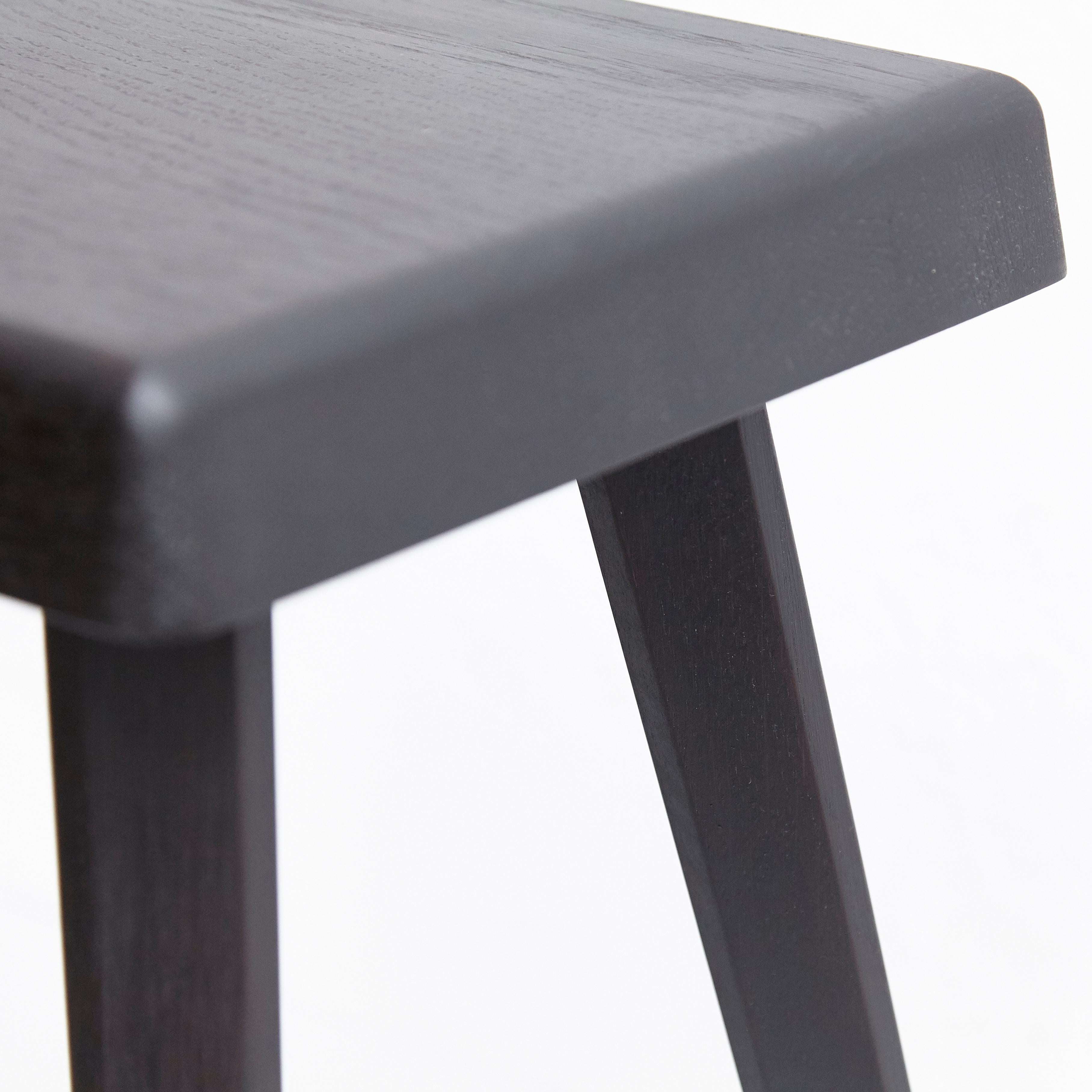 Pierre Chapo Special Black Wood Edition Stool 4