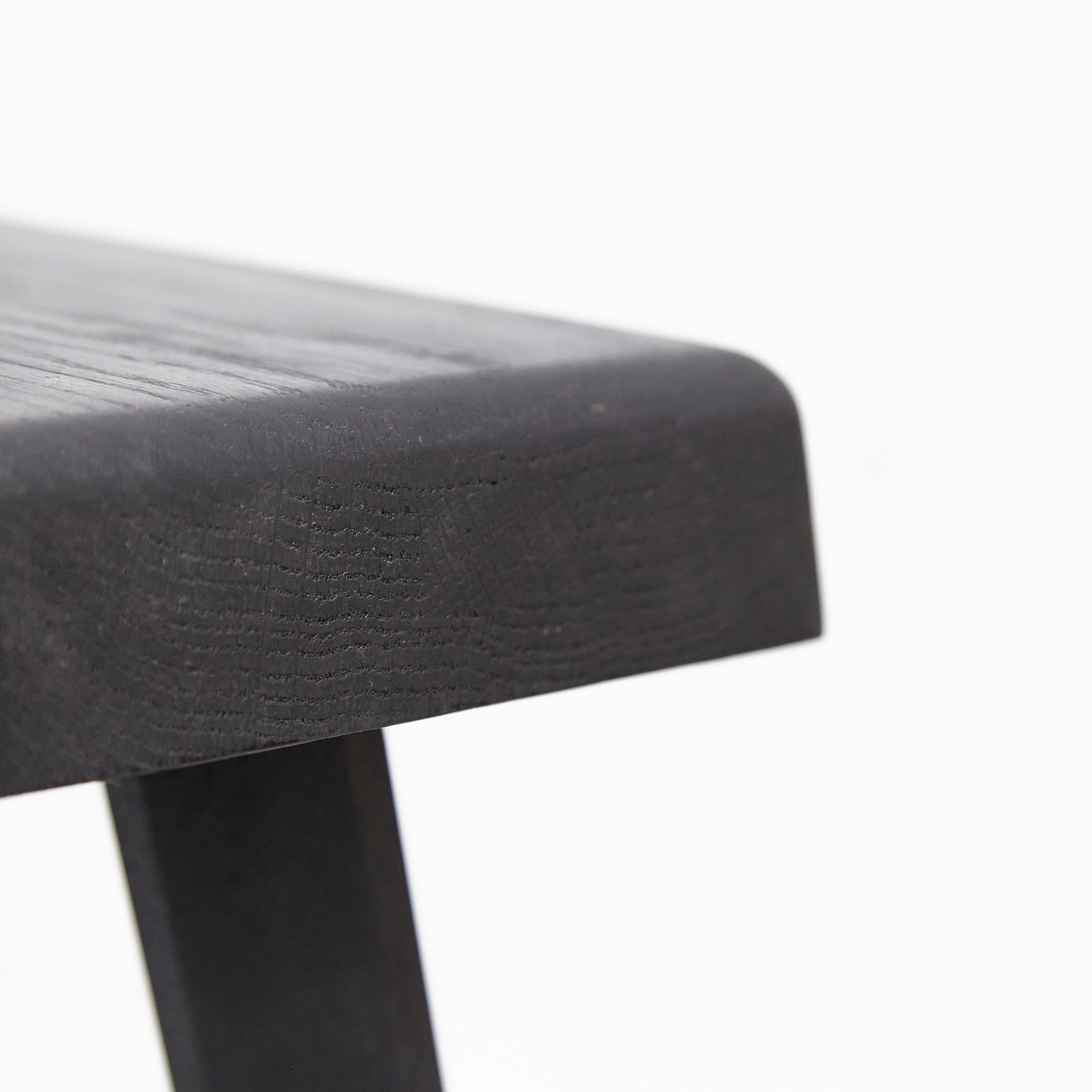 Pierre Chapo Special Black Wood Edition Stool 5
