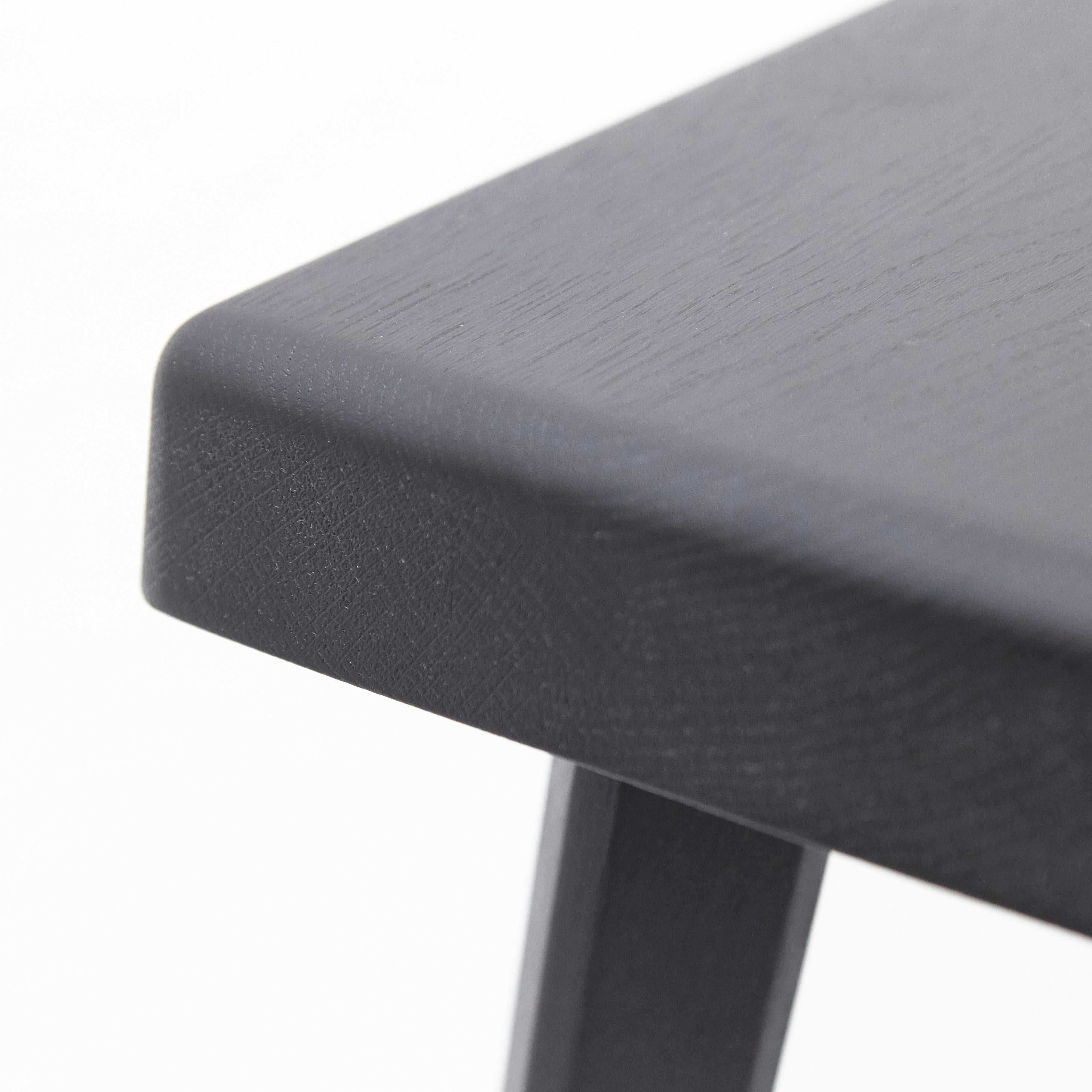 Pierre Chapo Special Black Wood Edition Stool 9