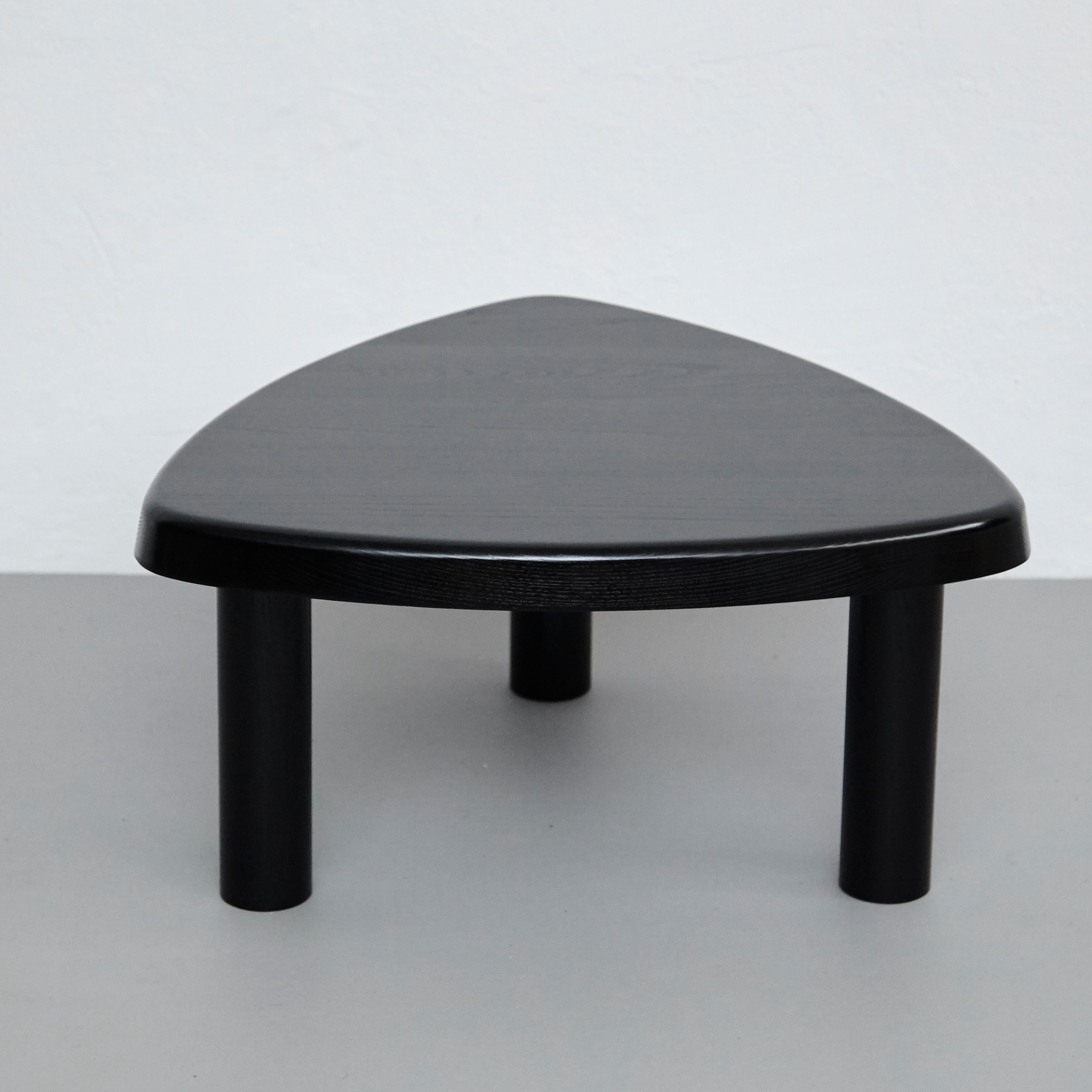 Pierre Chapo Special Black Wood Edition T23 Side Table 8