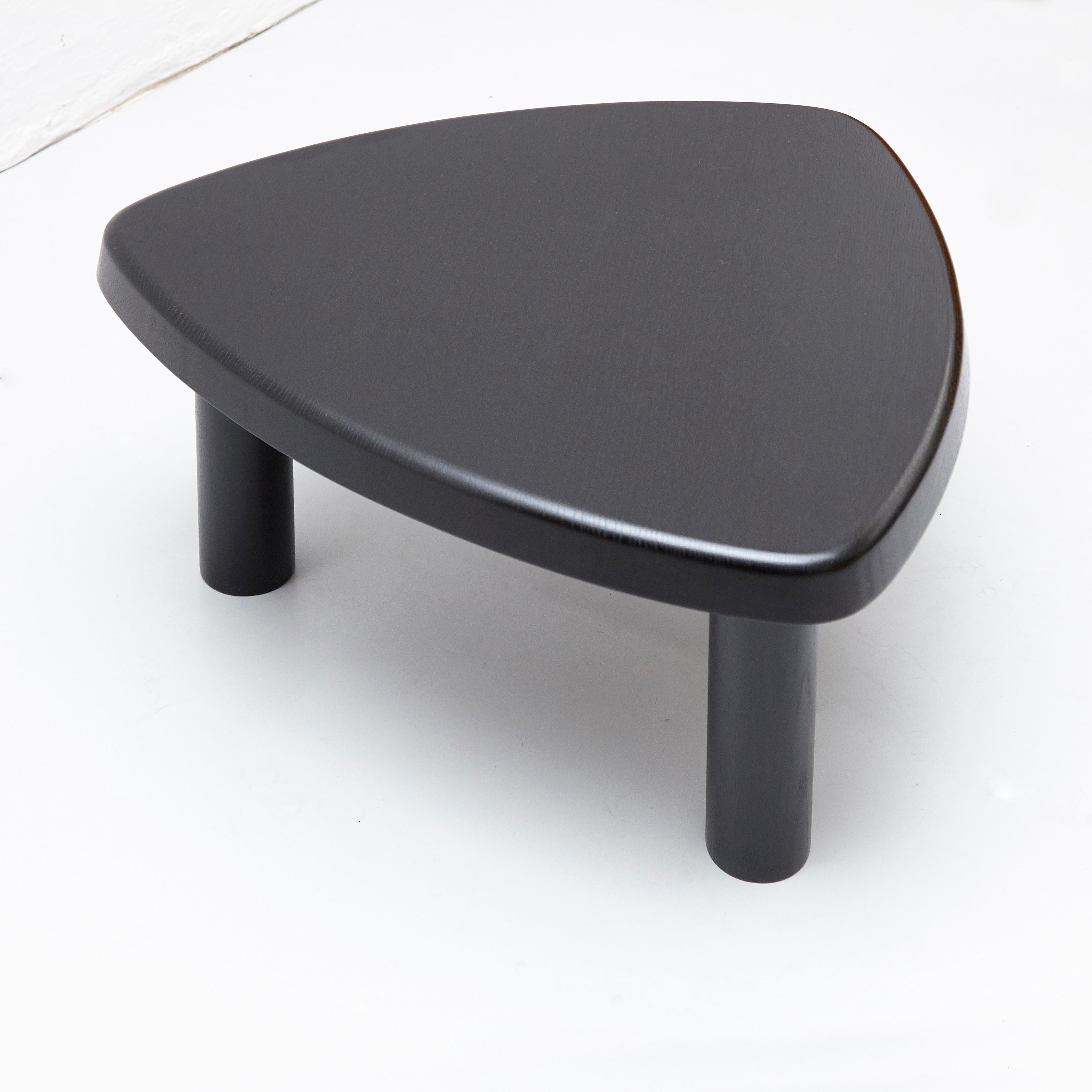 Pierre Chapo Special Black Wood Edition T23 Side Table 9