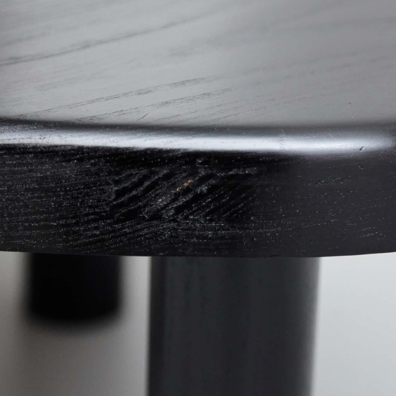 Pierre Chapo Special Black Wood Edition T23 Side Table 10