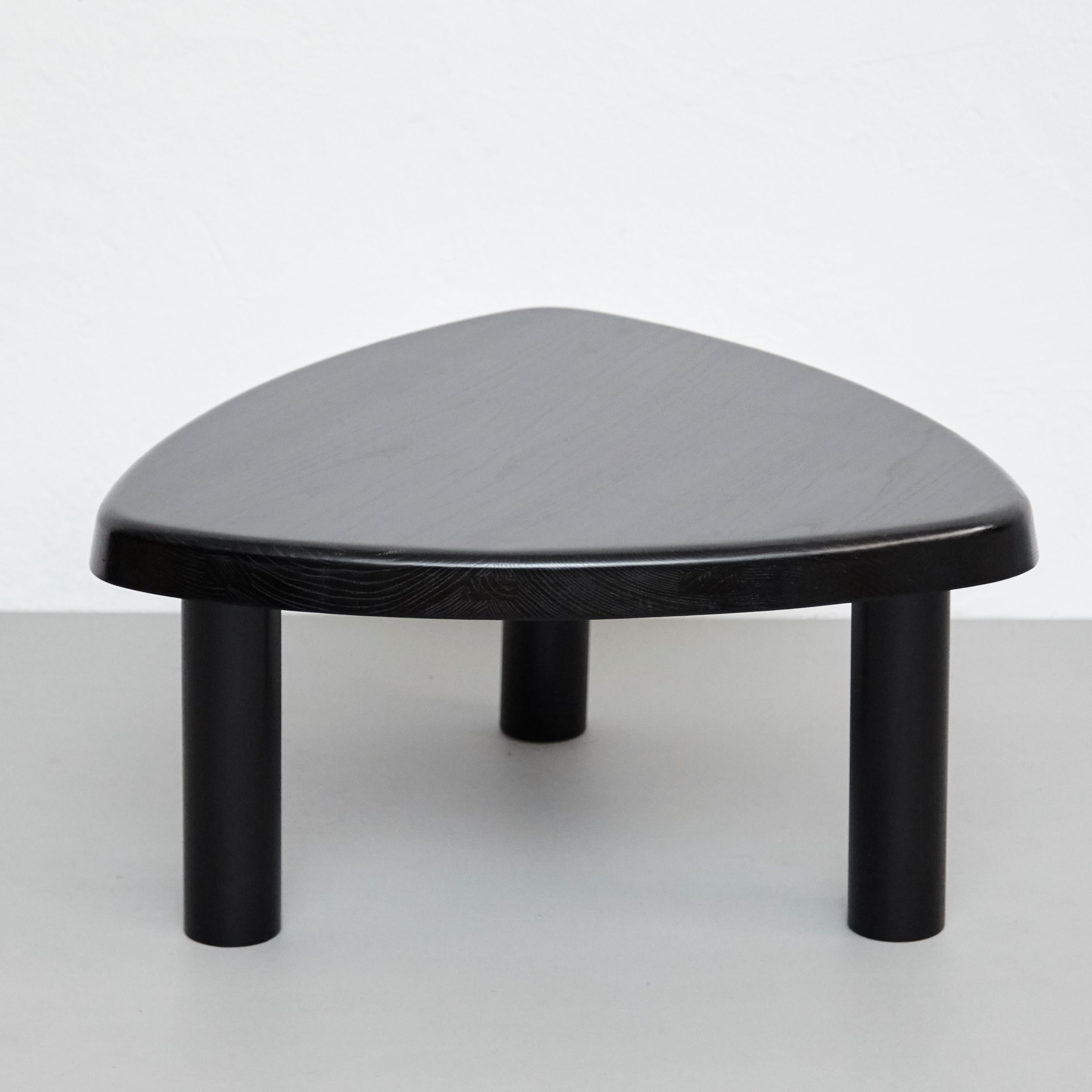 Pierre Chapo Special Black Wood Edition T23 Side Table 1