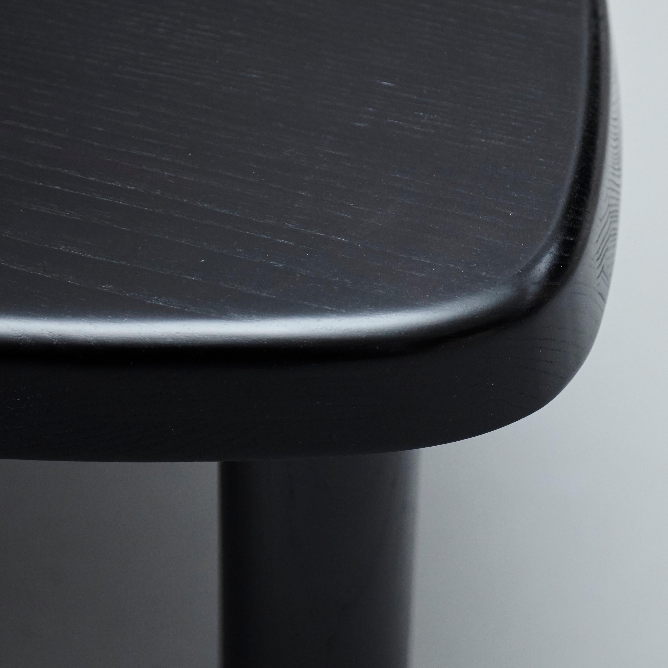 Pierre Chapo Special Black Wood Edition T23 Side Table 1