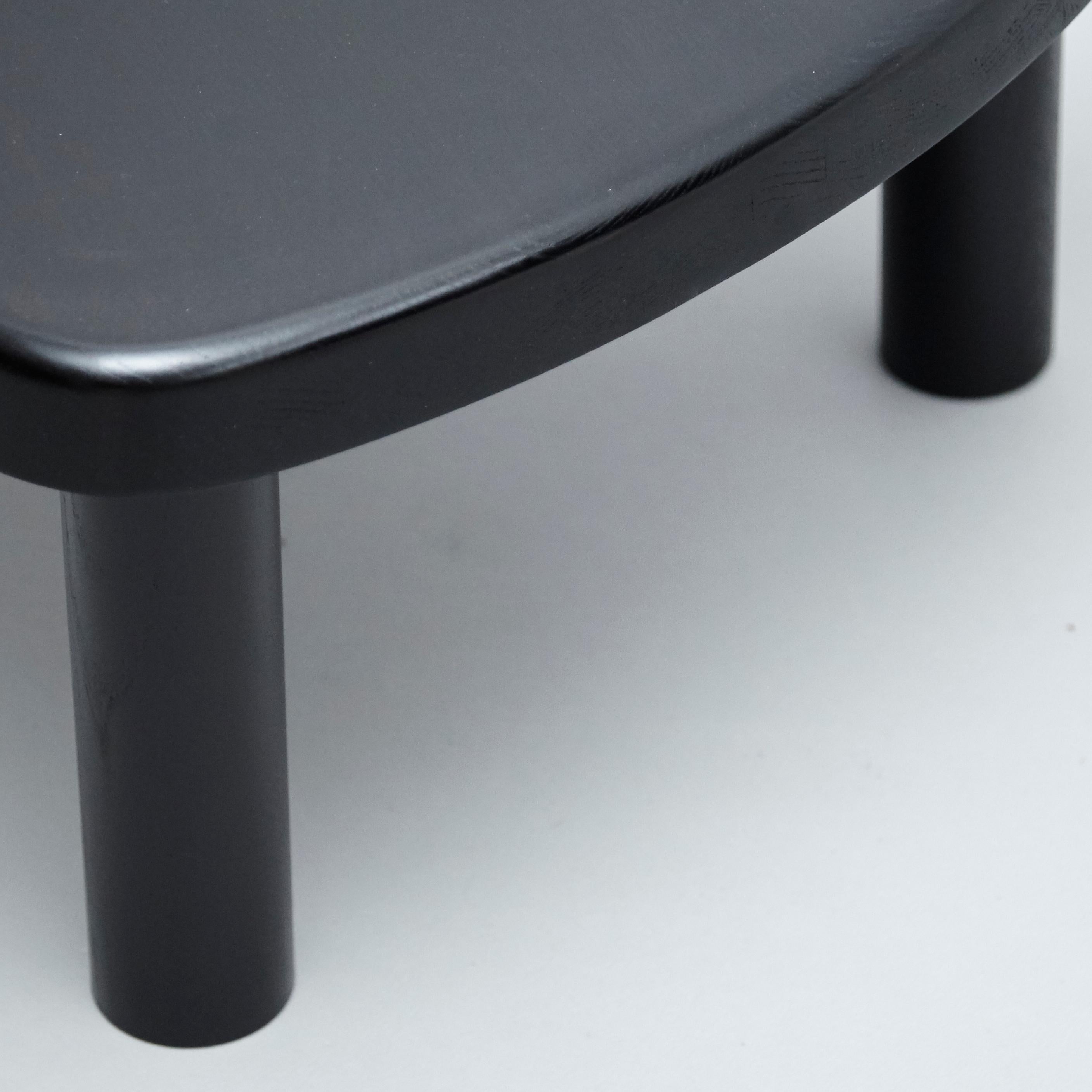 Pierre Chapo Special Black Wood Edition T23 Side Table 2