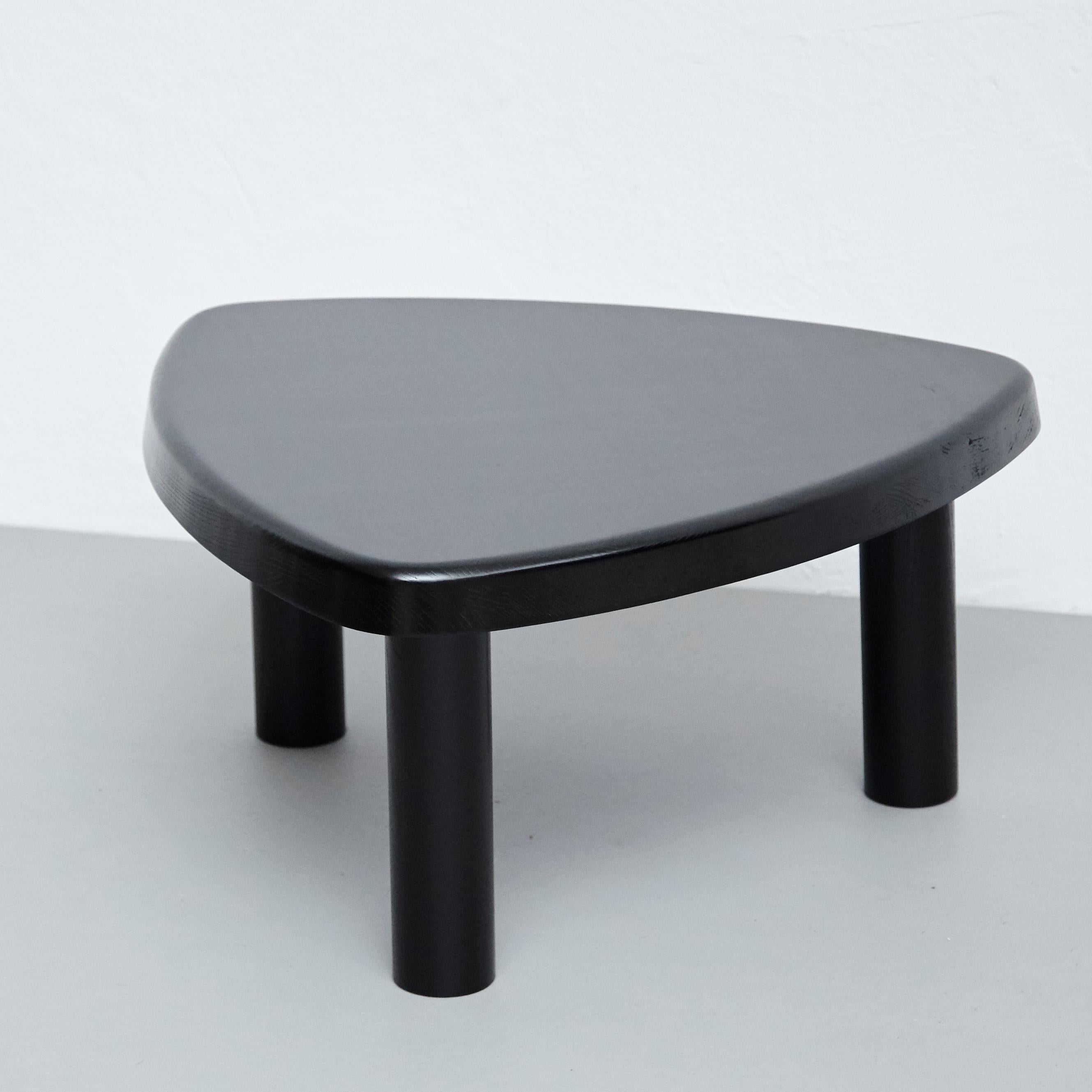 Pierre Chapo Special Black Wood Edition T23 Side Table 3