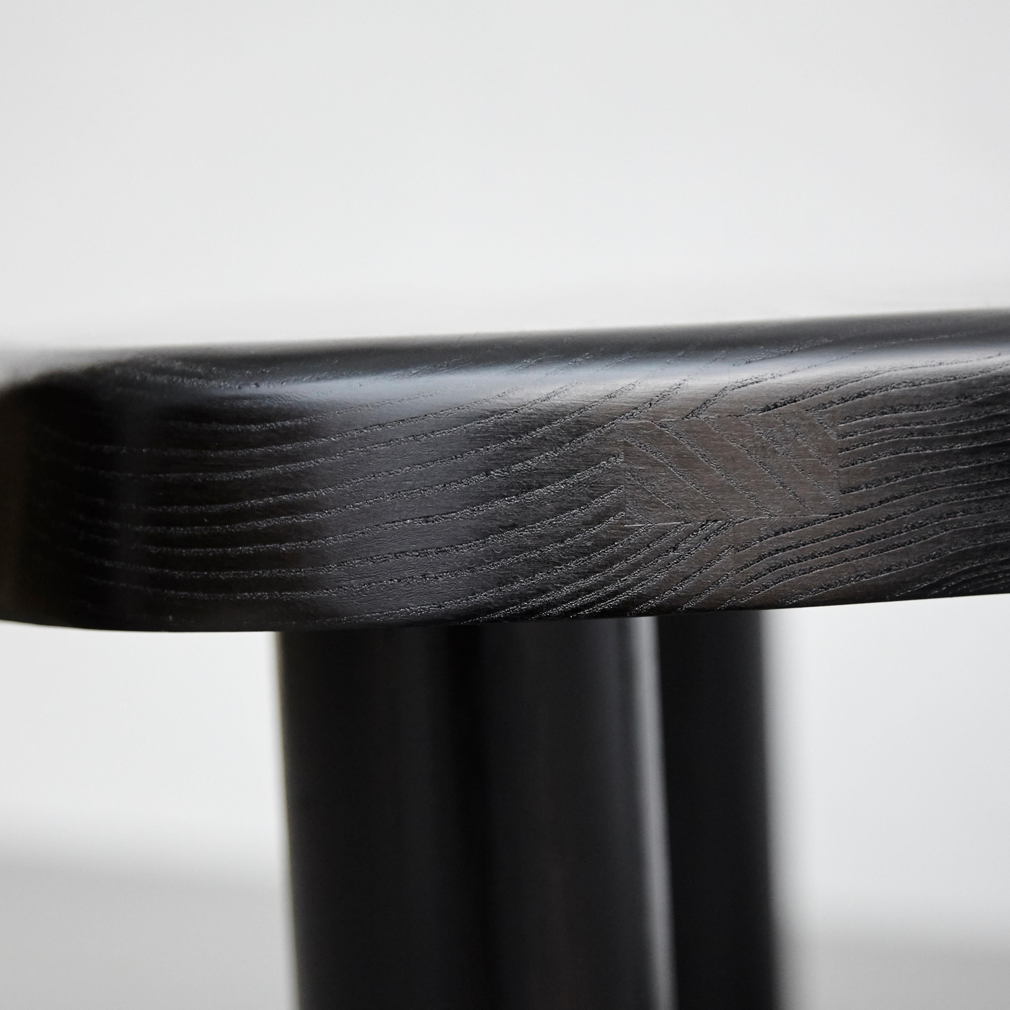 Pierre Chapo Special Black Wood Edition T23 Side Table 3