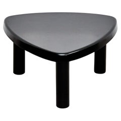 Table d'appoint Pierre Chapo édition spéciale en bois noir T23