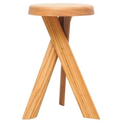 Pierre Chapo Stool S31A Solid Elmwood
