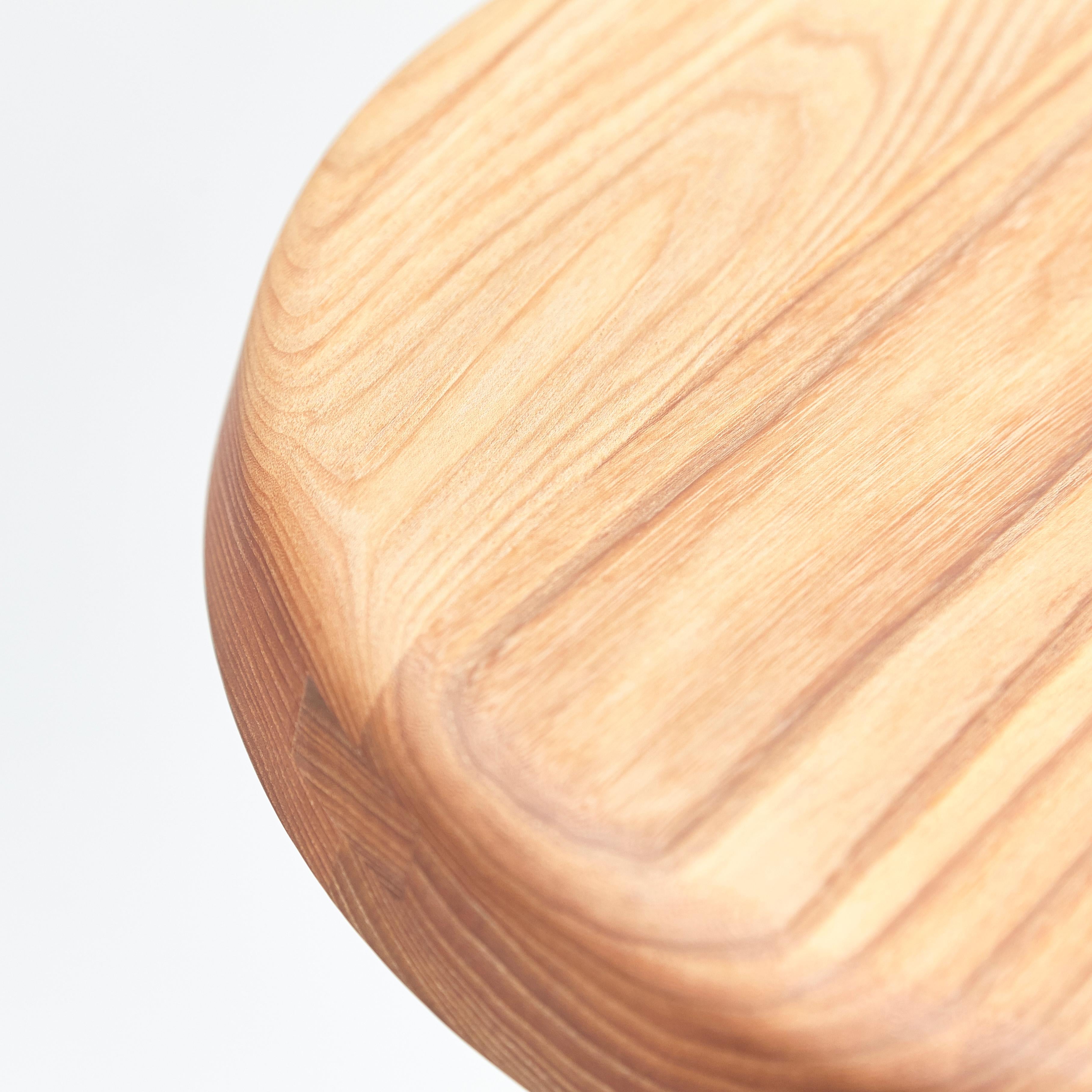 Pierre Chapo Stool S31B Elm Wood 9