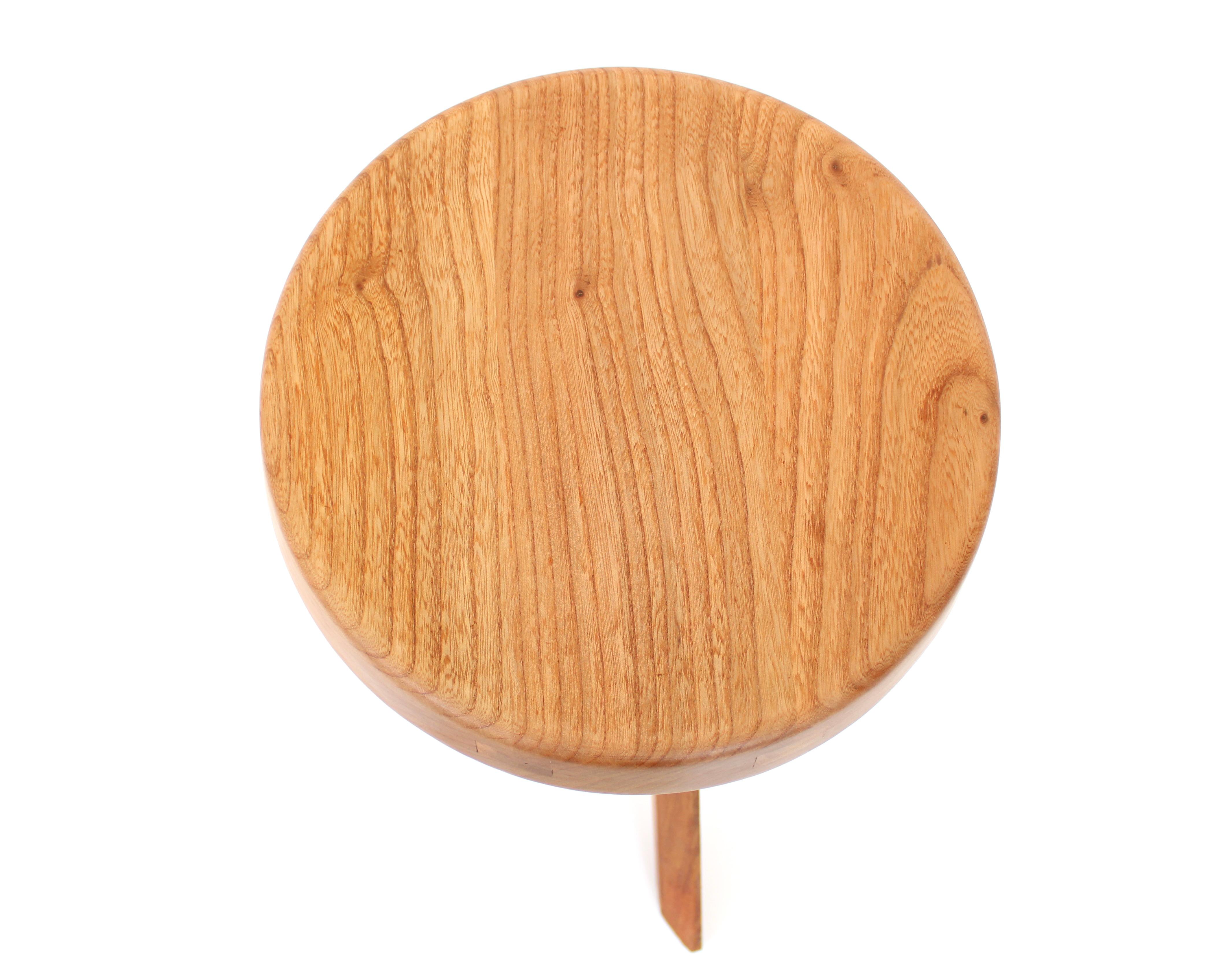 Pierre Chapo Stools Tabourets Pair S31 Elm France c1974 Vintage For Sale 14