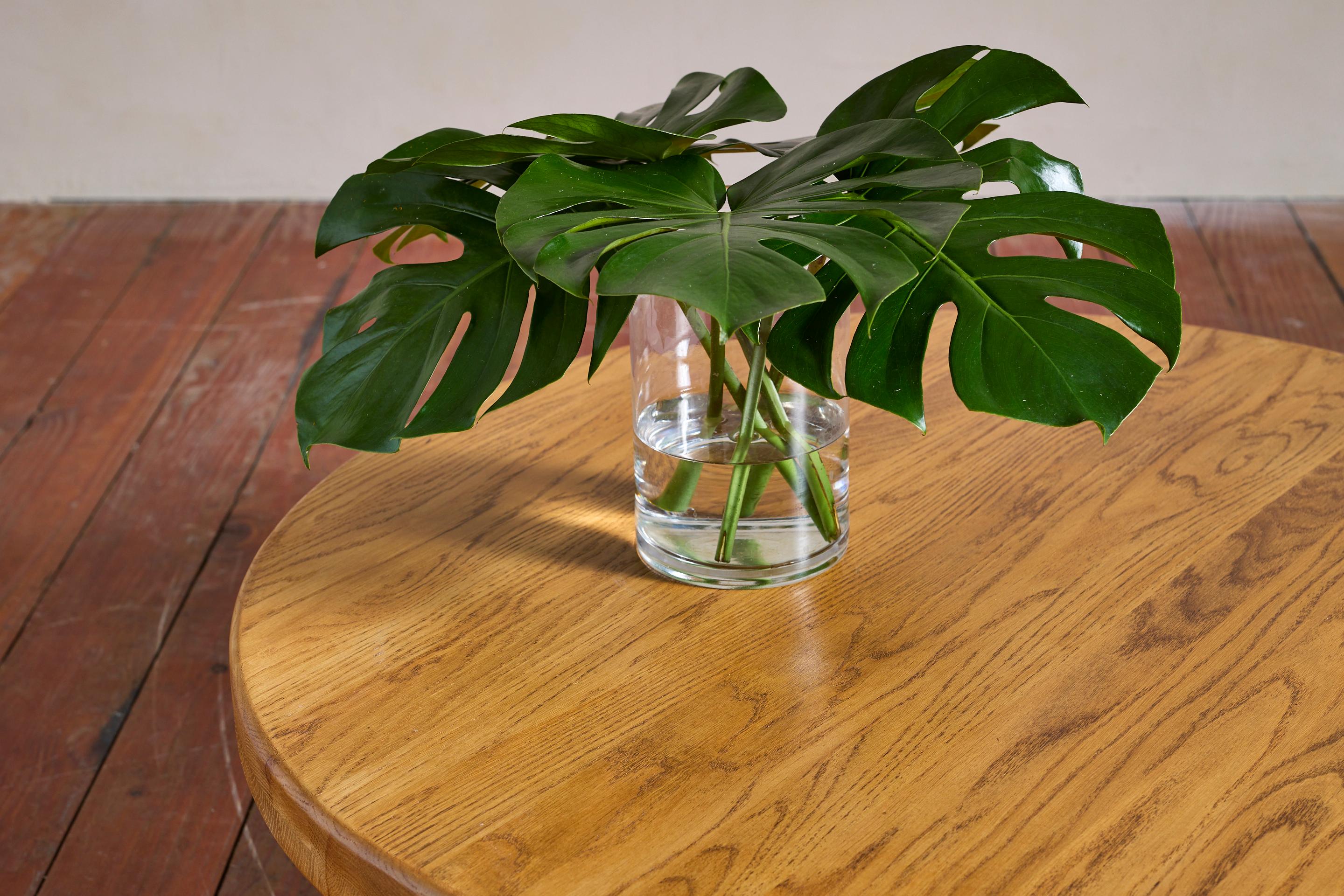 Pierre Chapo Style Oak Couchtisch im Zustand „Gut“ im Angebot in Beverly Hills, CA