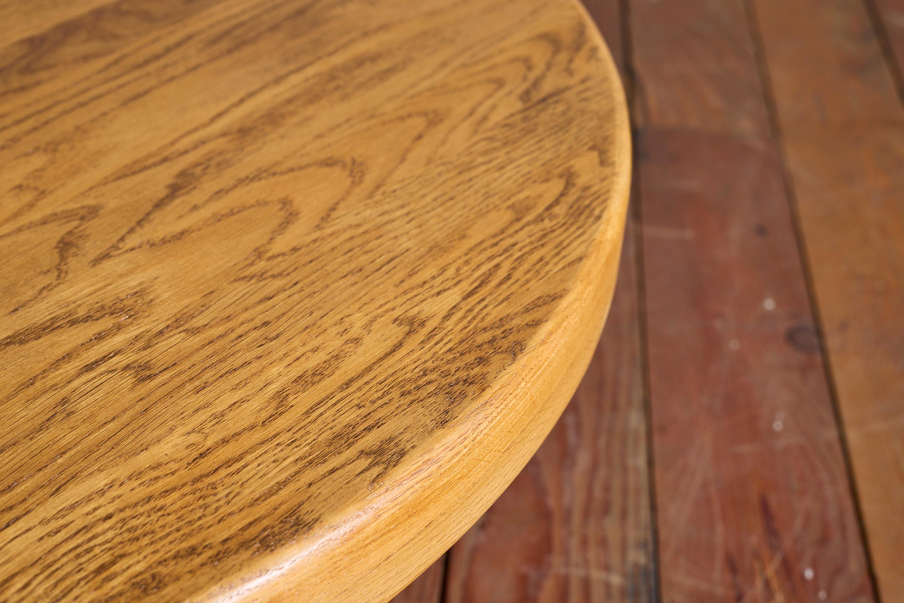 Pierre Chapo Style Oak Couchtisch im Angebot 1