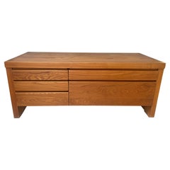 Pierre Chapo Superbe et rare R14 Enfilade Orme massif