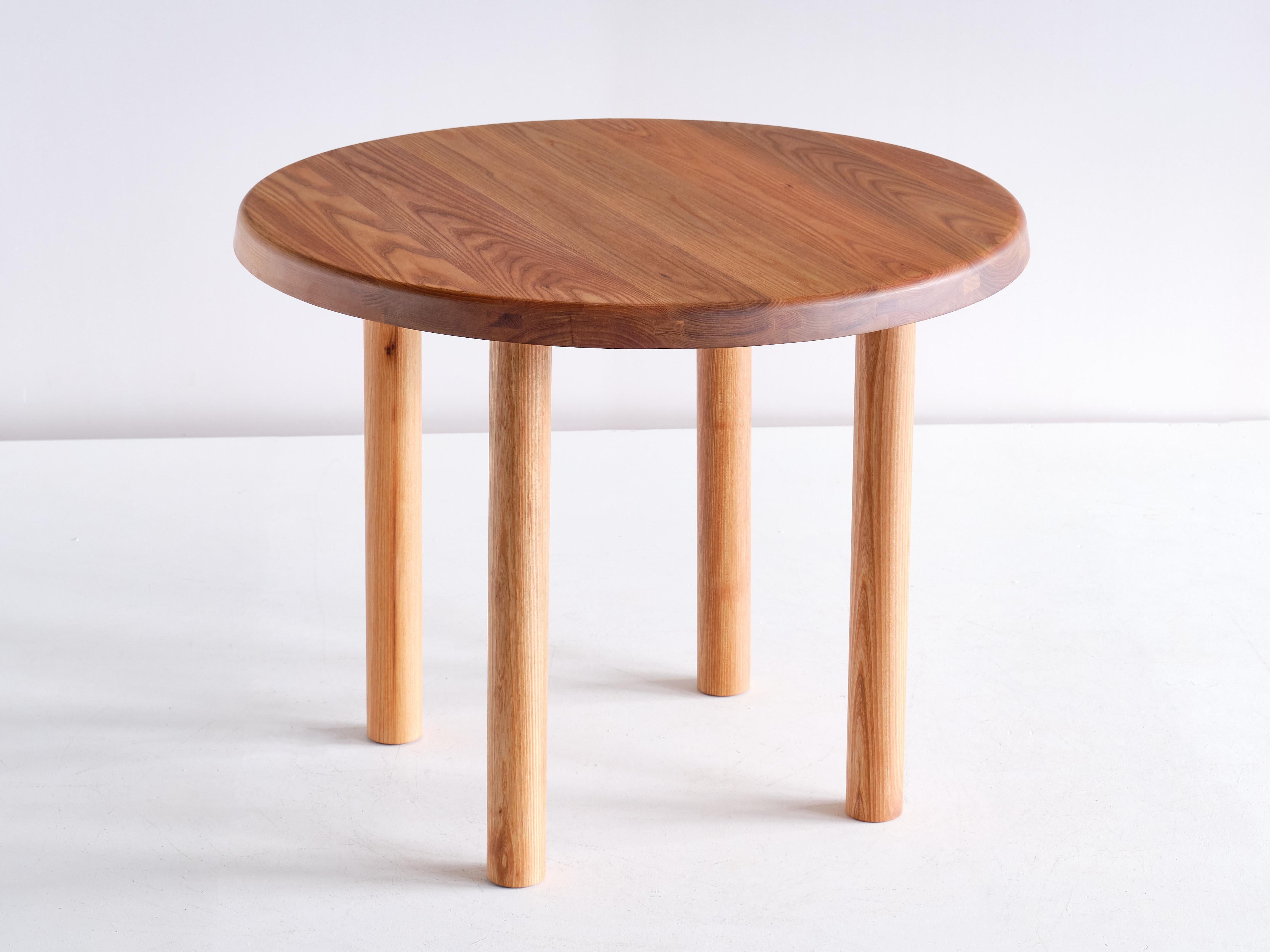 Pierre Chapo T02 Dining Table in Solid Elm, Chapo Creation, France In New Condition In The Hague, NL