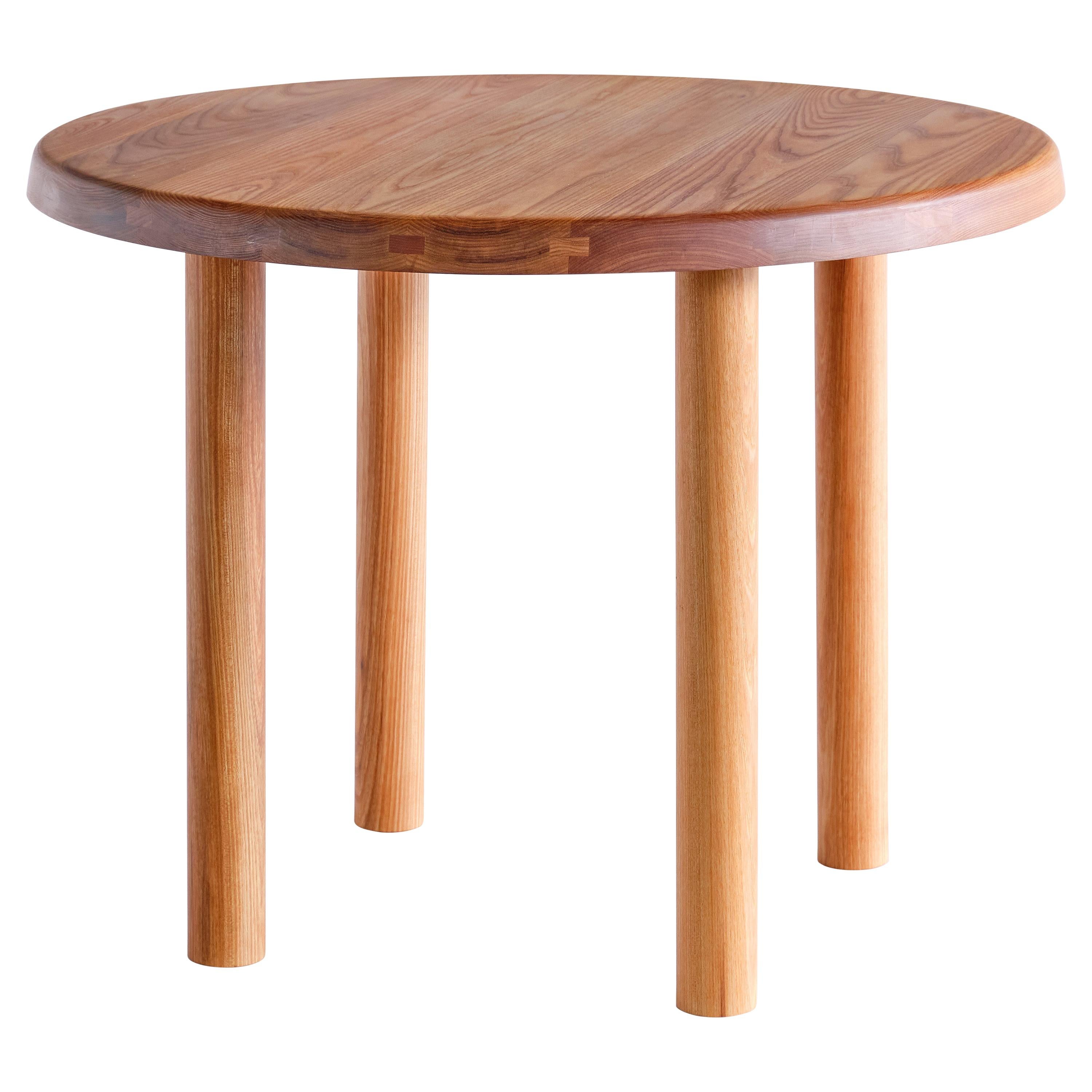Pierre Chapo T02 Dining Table in Solid Elm, Chapo Creation, France