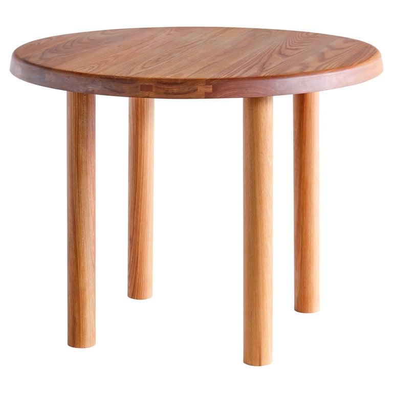 Pierre Chapo T02 Dining Table in Solid Elm, Chapo Creation, France For Sale