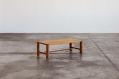 Pierre Chapo "T06" Cross-bar Coffee Table for Atelier Pierre Chapo, 1960