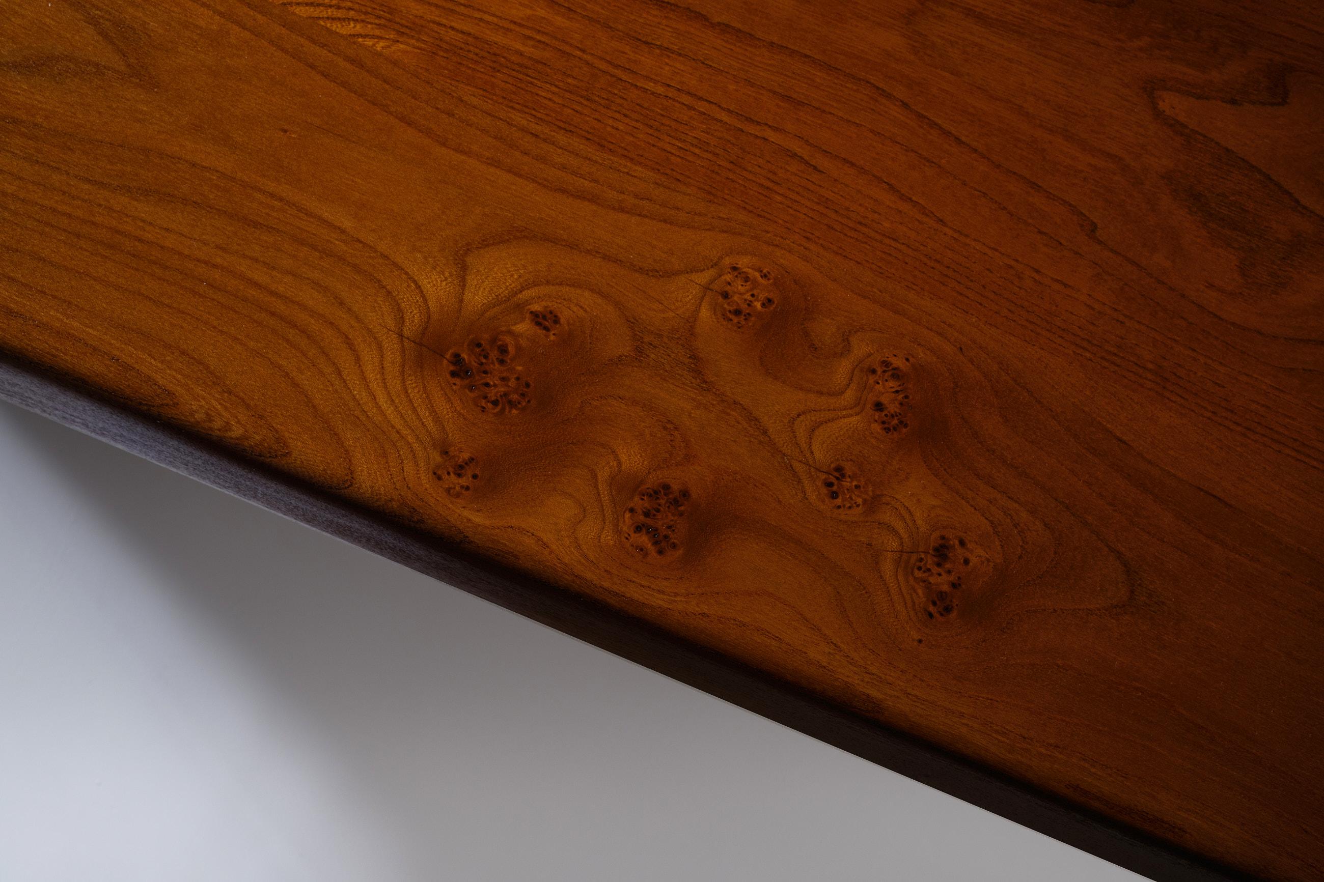 Pierre Chapo ‘T14C’ Dining Table in Solid Elm 3