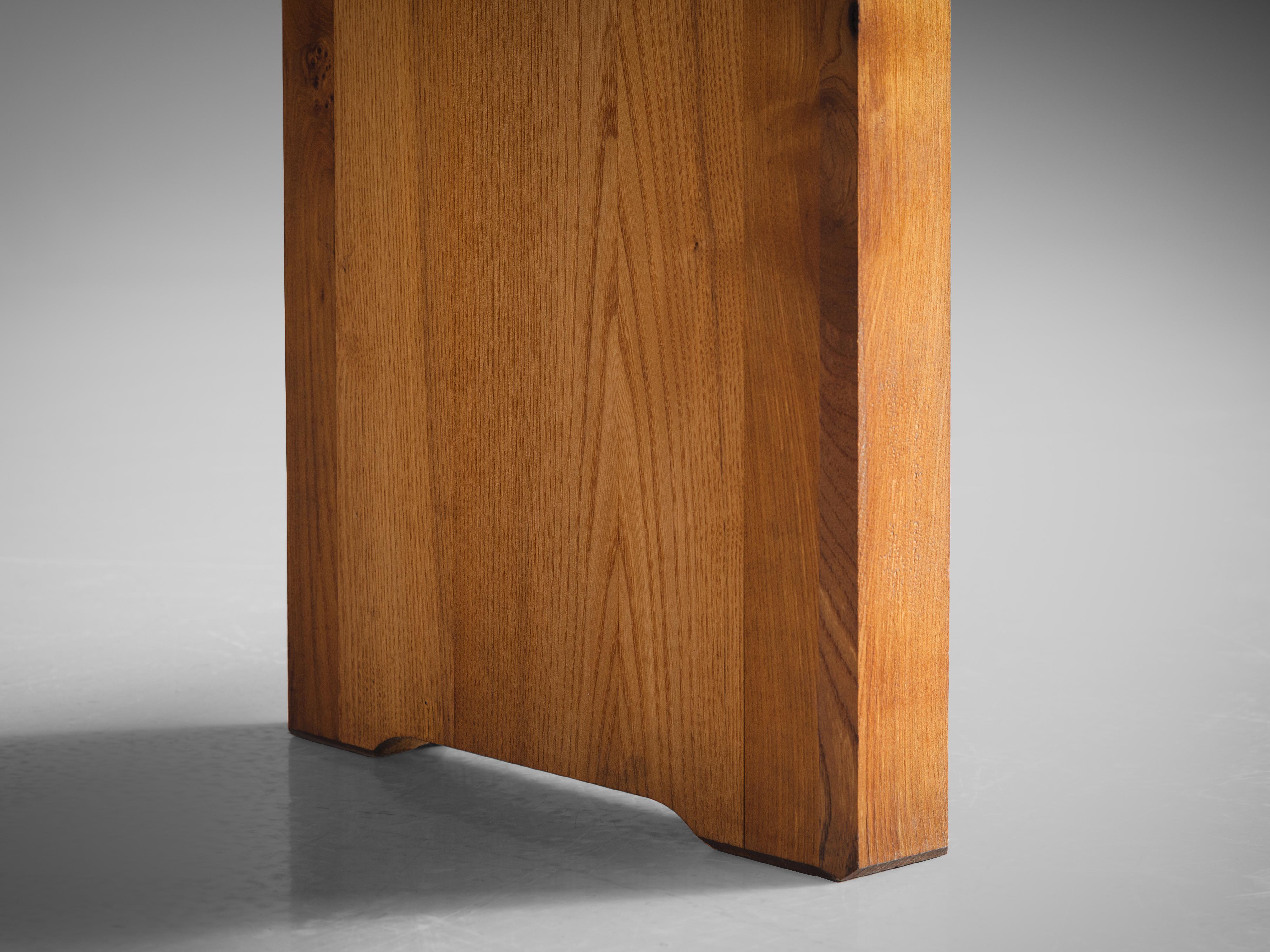 Pierre Chapo 'T14C' Table in Solid Elm 1