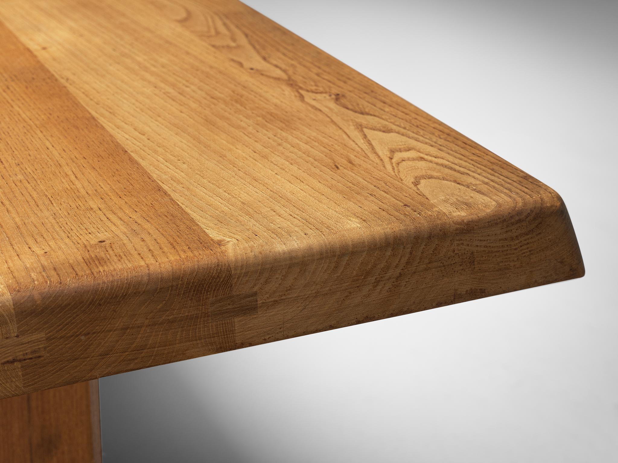 Pierre Chapo 'T14C' Table in Solid Elm 2