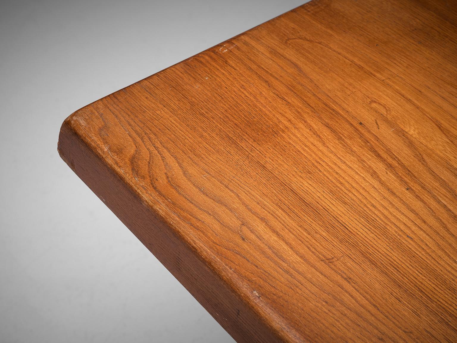 Pierre Chapo 'T14D' Table in Solid Elm 3