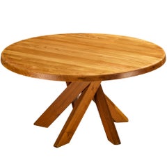 Pierre Chapo 'T21 D' Dining Table