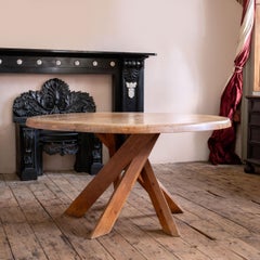 Pierre Chapo T21D Oak Dining Table