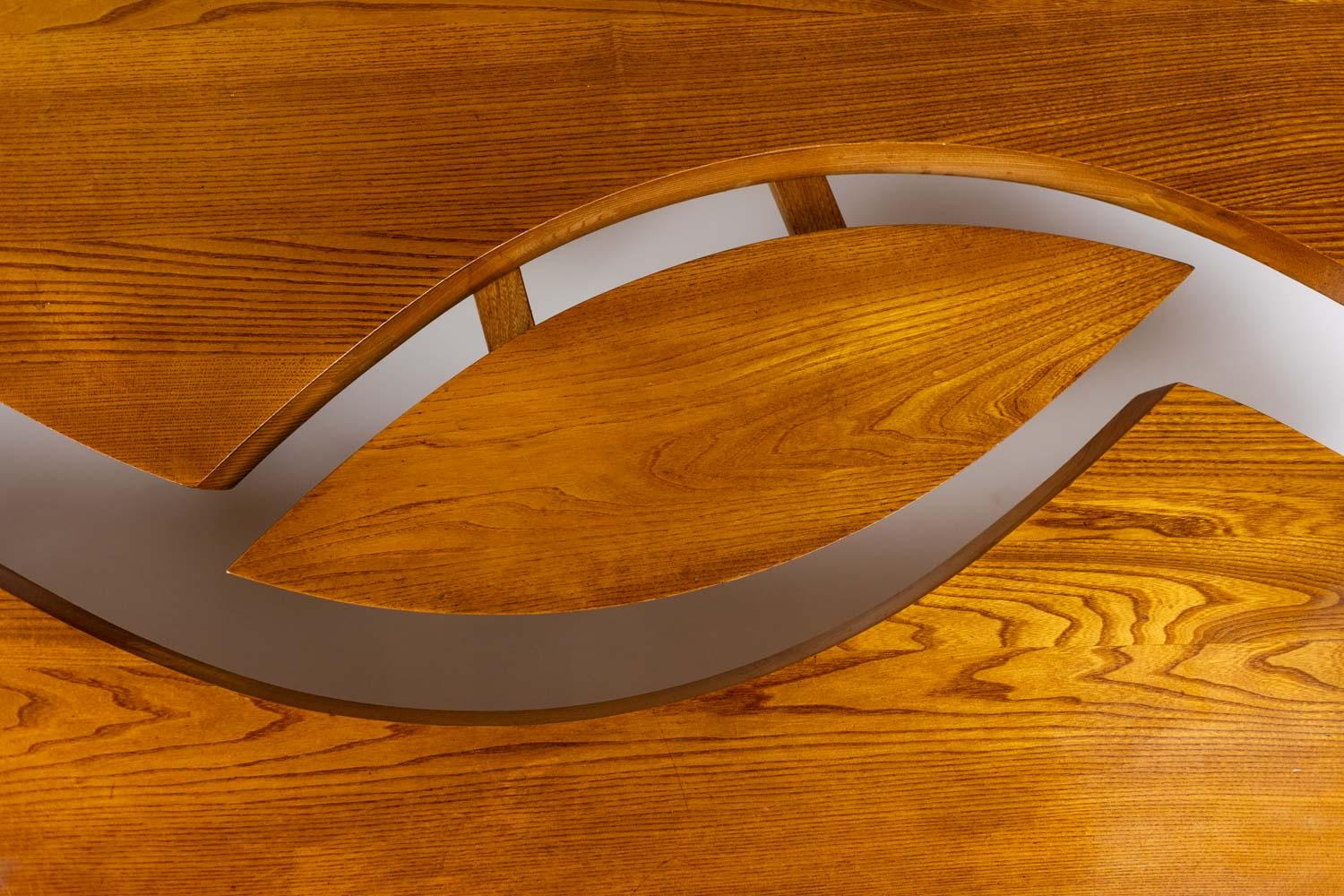 Pierre Chapo. Table basse modèle T22 C. Année 1972. en vente 9