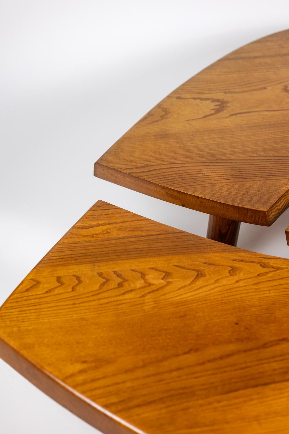Orme Pierre Chapo. Table basse modèle T22 C. Année 1972. en vente