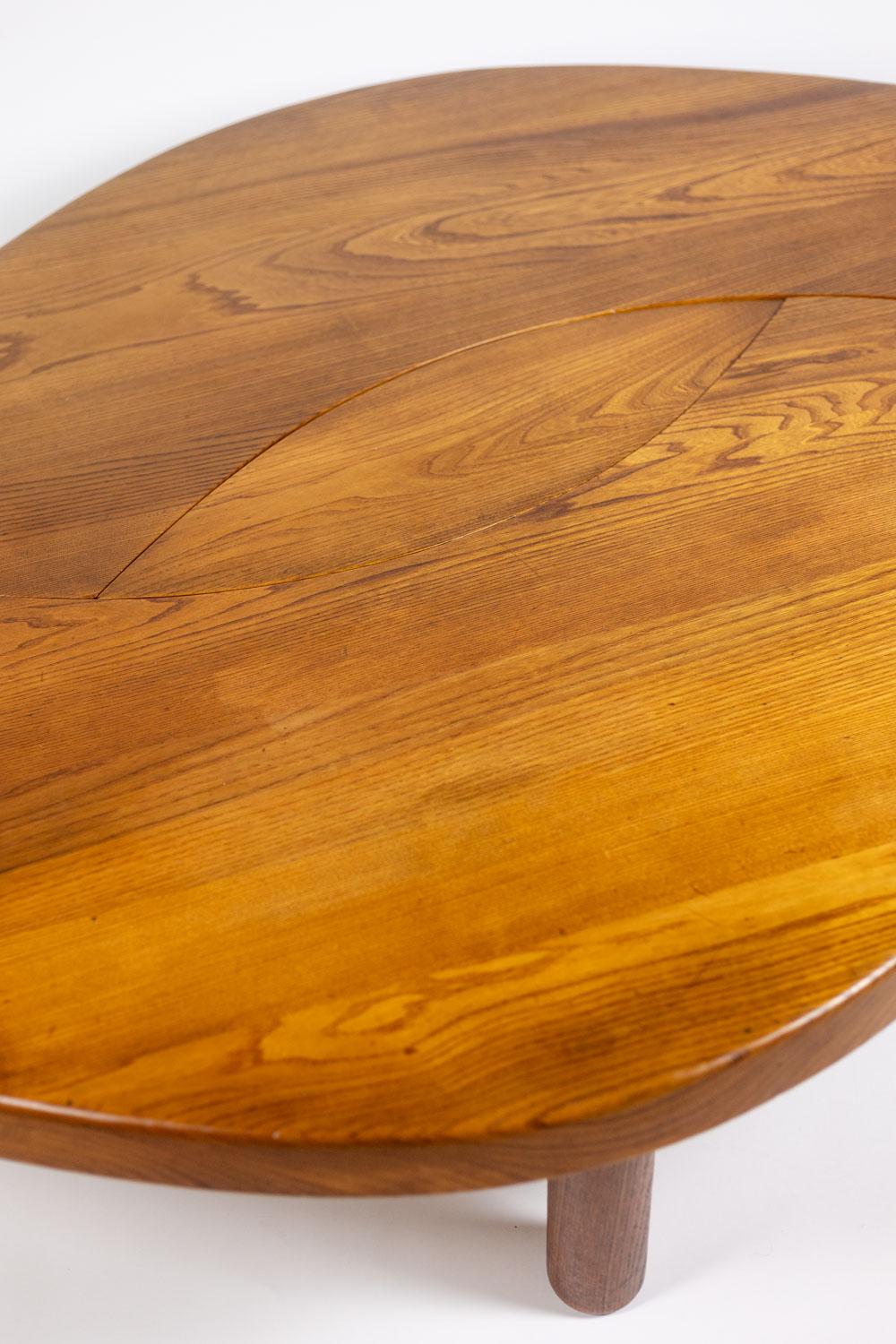 Pierre Chapo. Table basse modèle T22 C. Année 1972. en vente 1